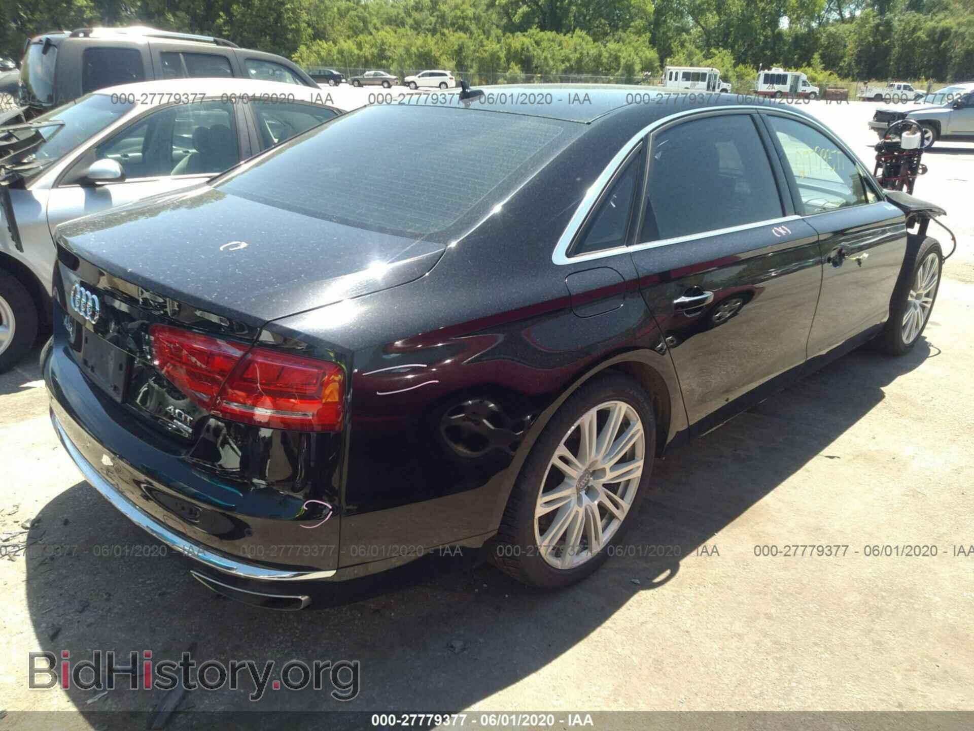 2013 AUDI A8 - VIN: WAUR2AFD9DN024935 - Фото 4