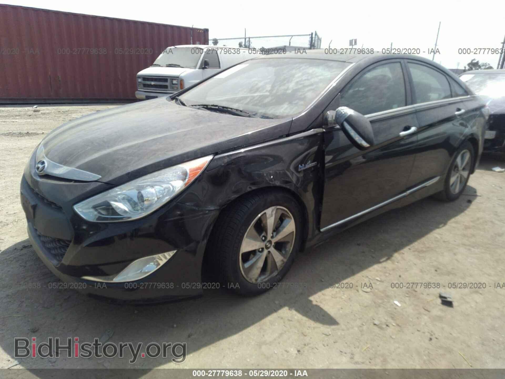2012 HYUNDAI SONATA - VIN: KMHEC4A48CA054968 - Фото 2