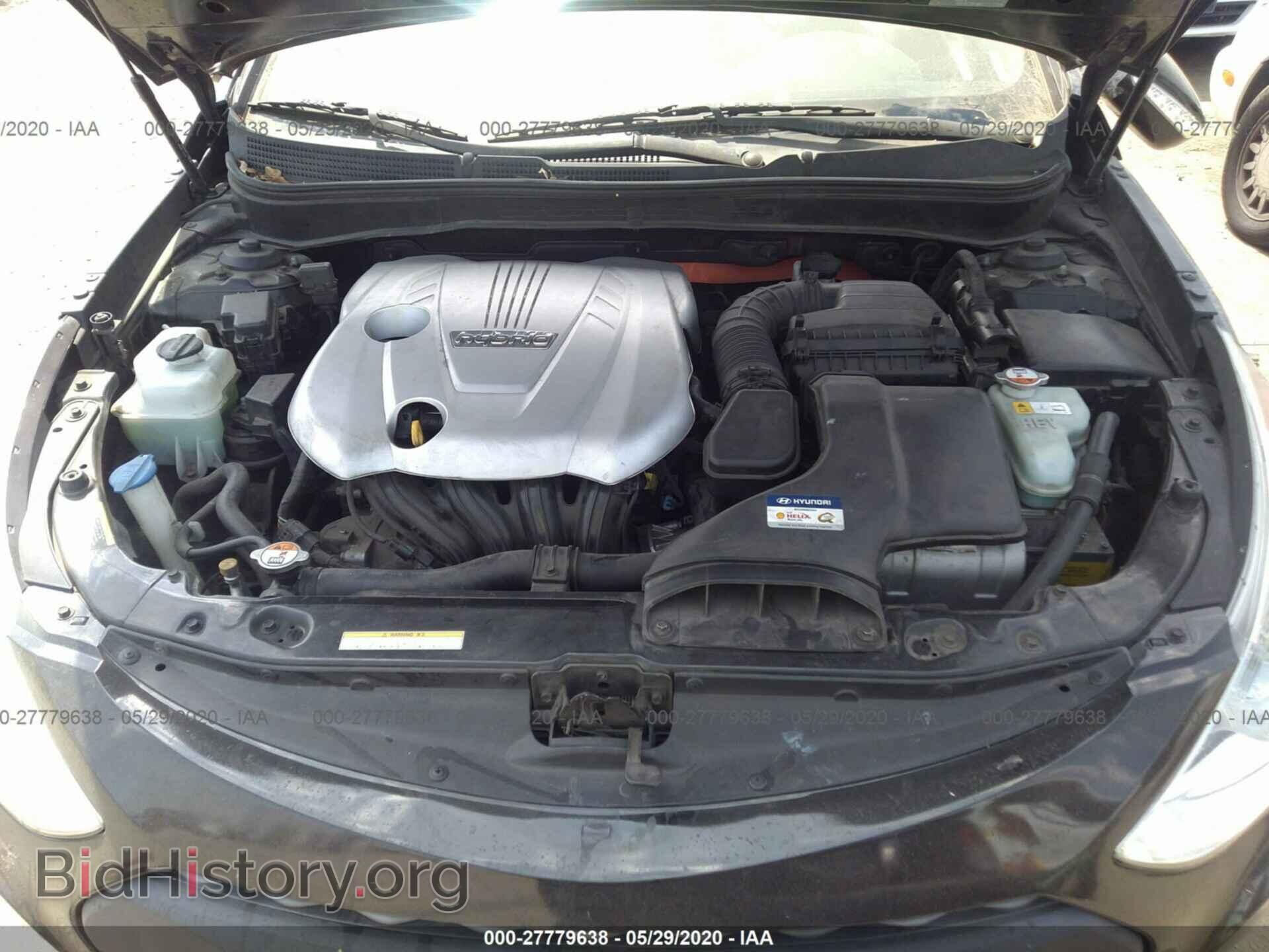 2012 HYUNDAI SONATA - VIN: KMHEC4A48CA054968 - Фото 10