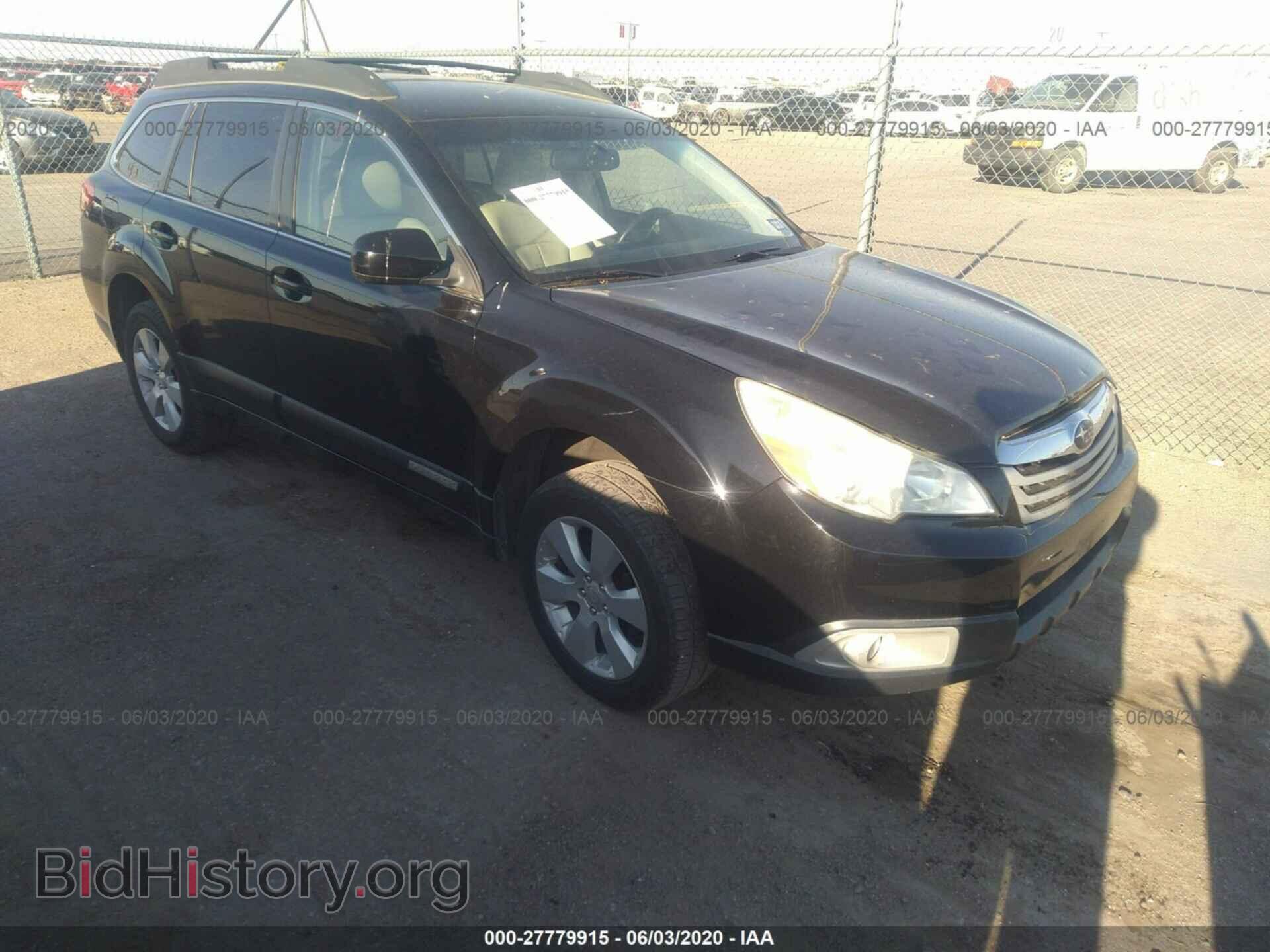 Фотография 4S4BRCBC0B3410754 - SUBARU OUTBACK 2011