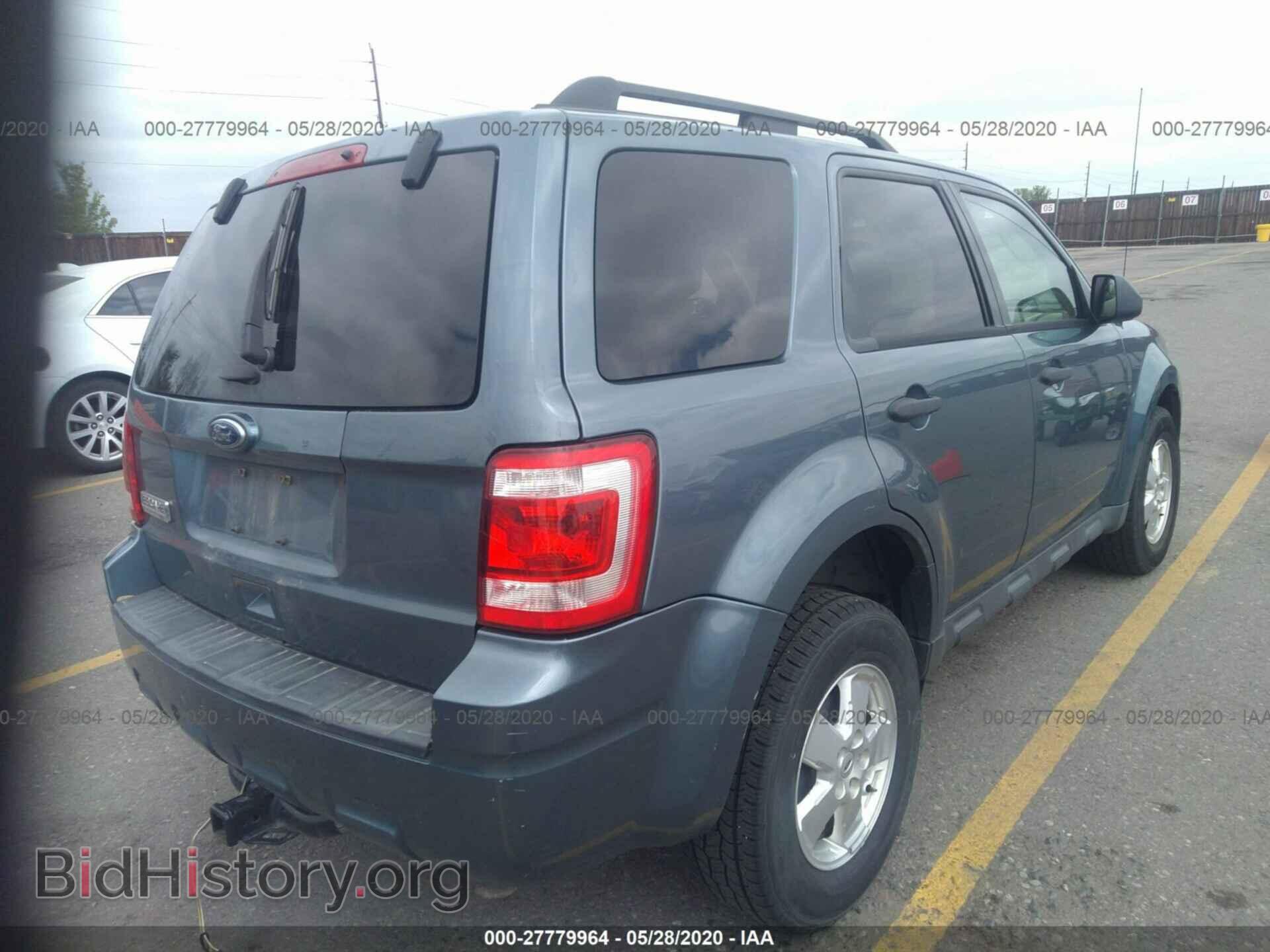 2011 FORD ESCAPE - VIN: 1FMCU0D7XBKB36020 - Фото 4