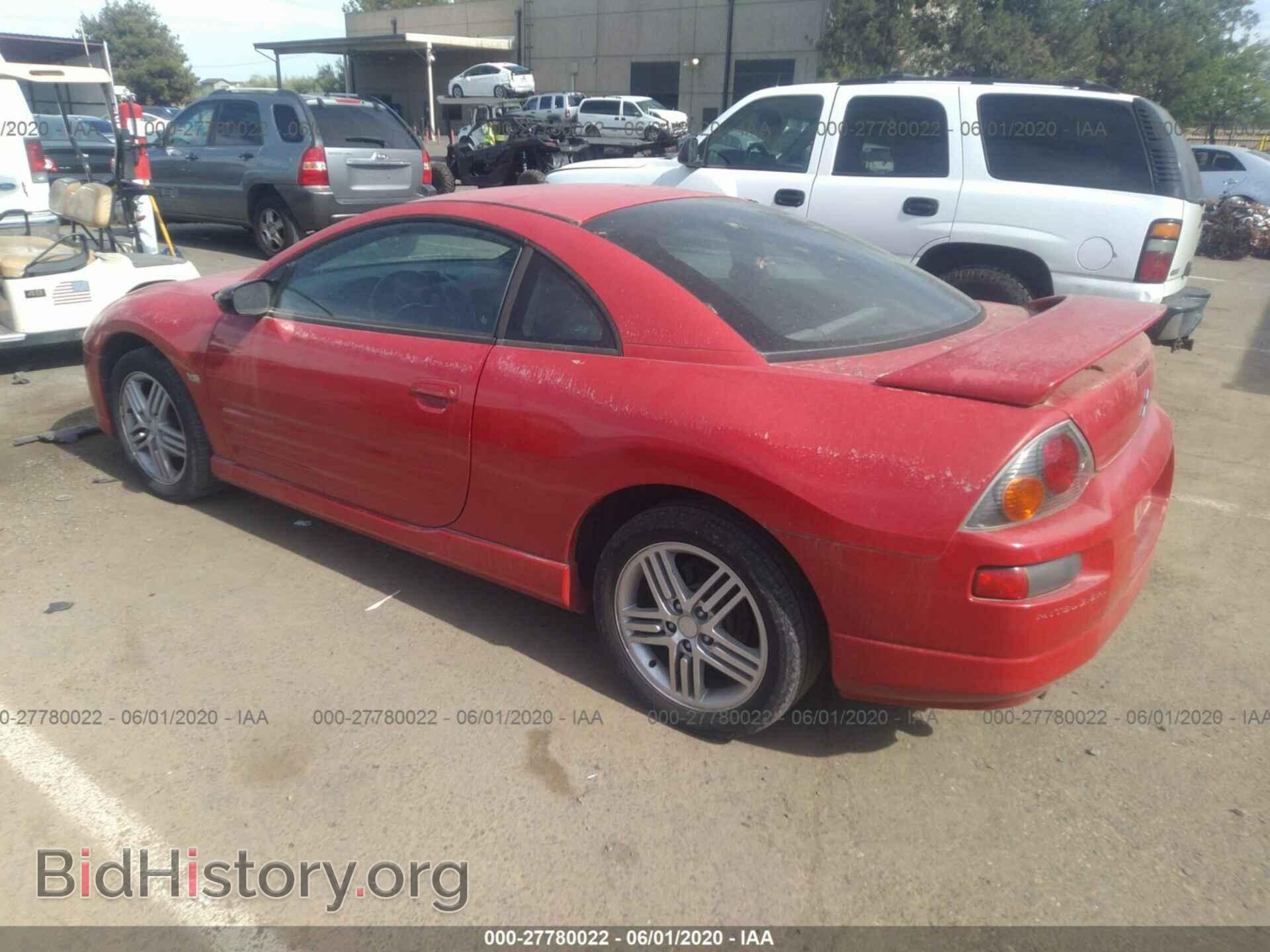 2003 MITSUBISHI ECLIPSE - VIN: 4A3AC84H83E175871 - Фото 3
