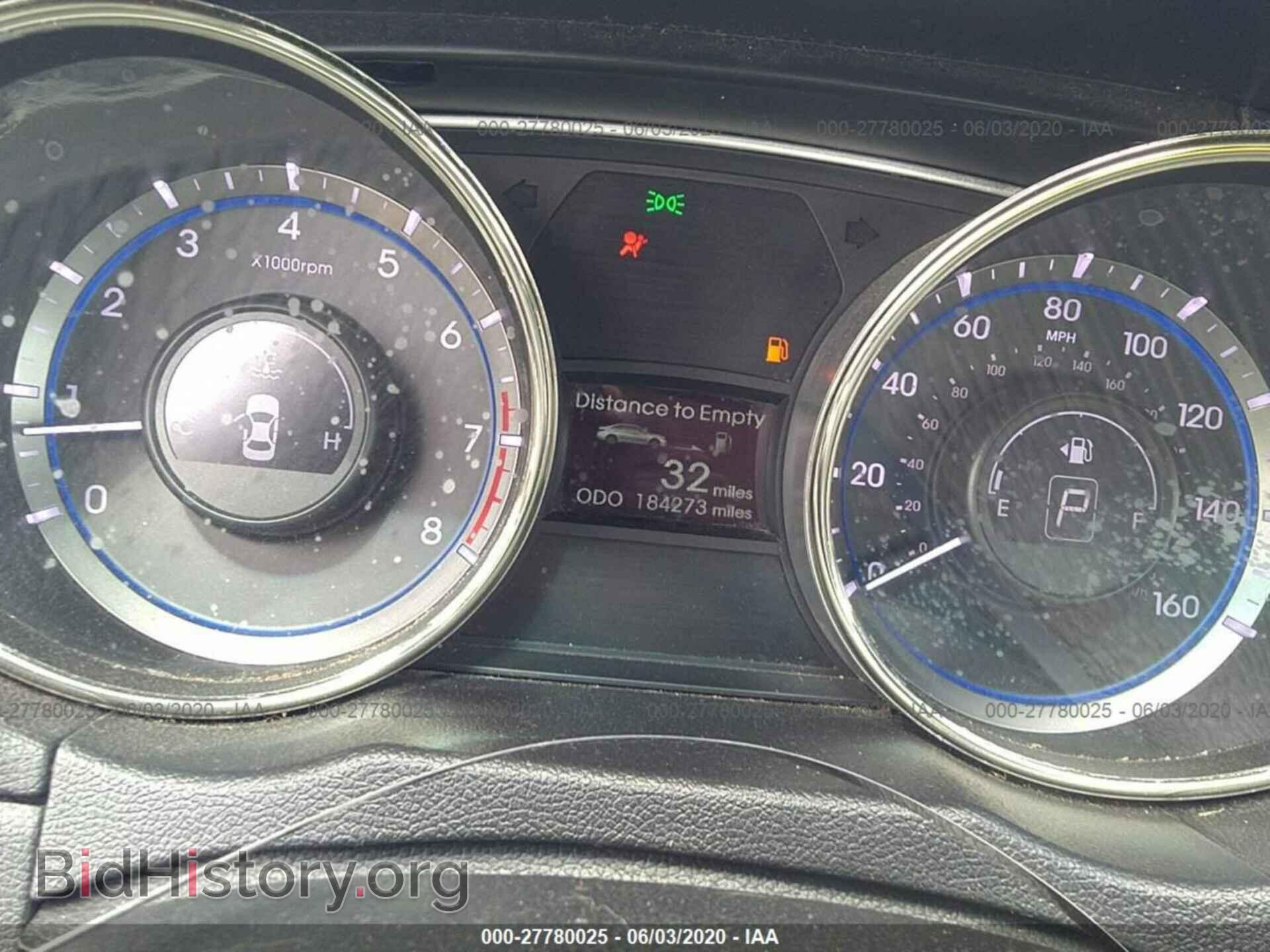 2012 HYUNDAI SONATA - VIN: 5NPEC4AC3CH380732 - Фото 7