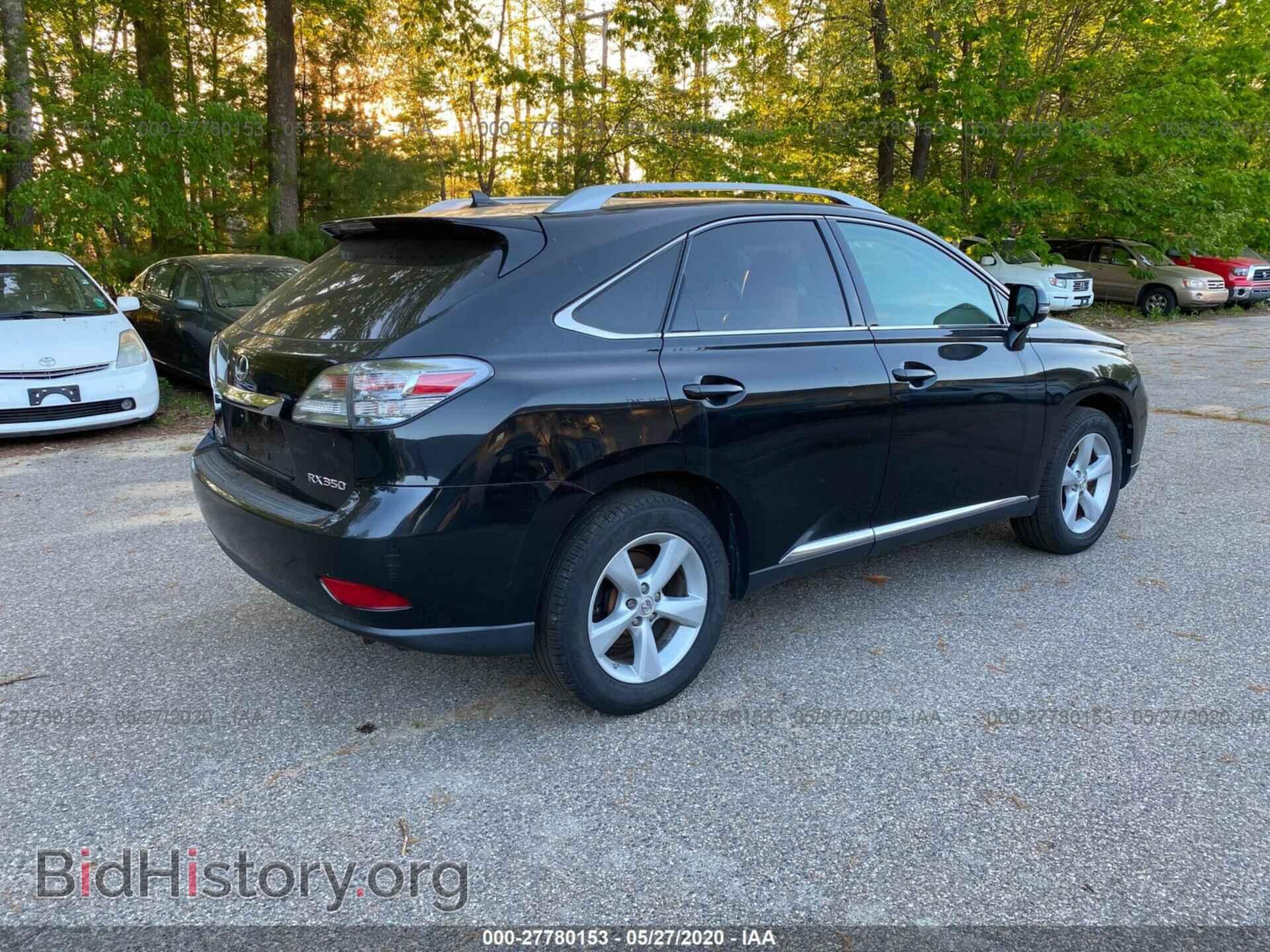 2010 LEXUS RX - VIN: 2T2BK1BA9AC011046 - Фото 4
