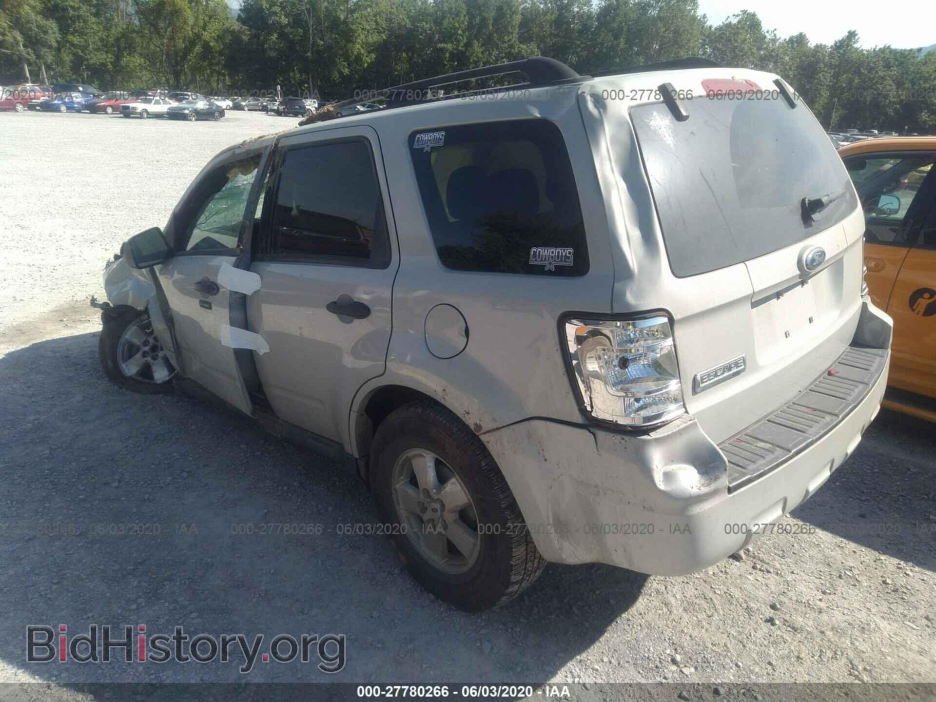 2009 FORD ESCAPE - VIN: 1FMCU03G89KC34104 - Фото 3