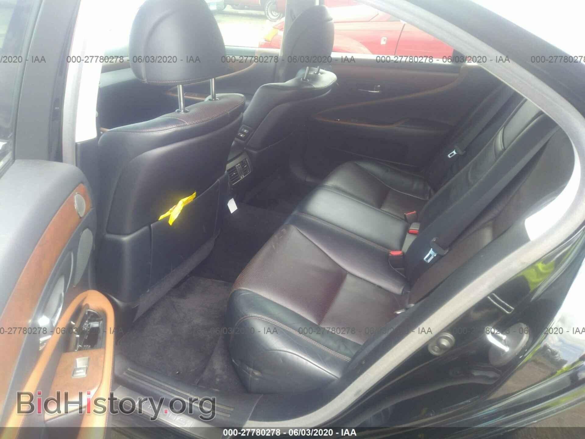 2011 LEXUS LS - VIN: JTHBL5EF9B5103707 - Фото 8