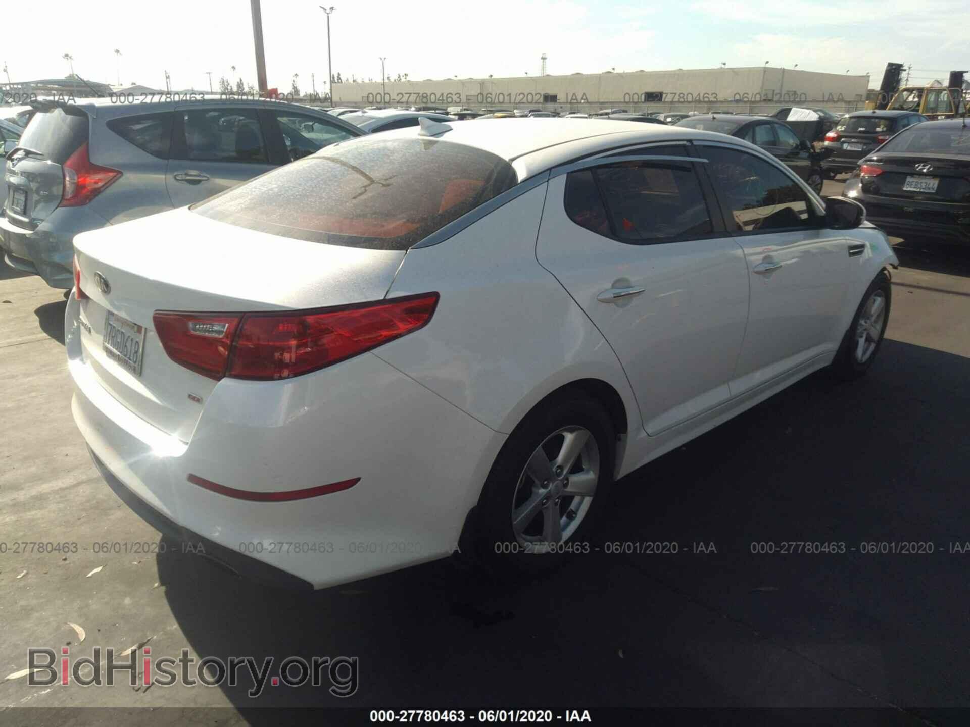 2015 KIA OPTIMA - VIN: KNAGM4A78F5642920 - Photo 4