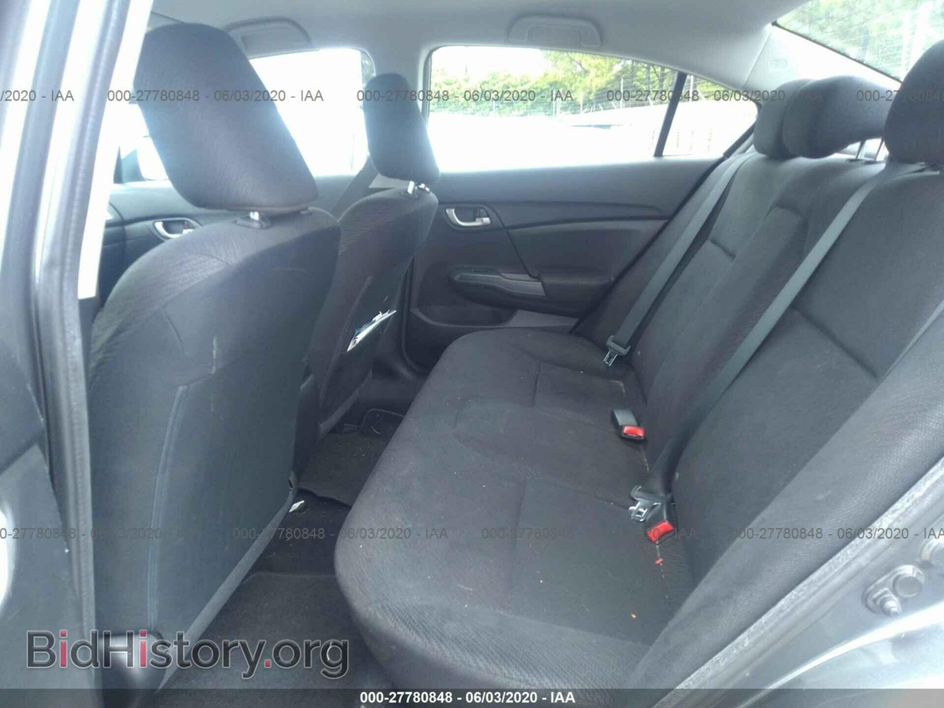 2013 HONDA CIVIC - VIN: 19XFB2F52DE042234 - Фото 8