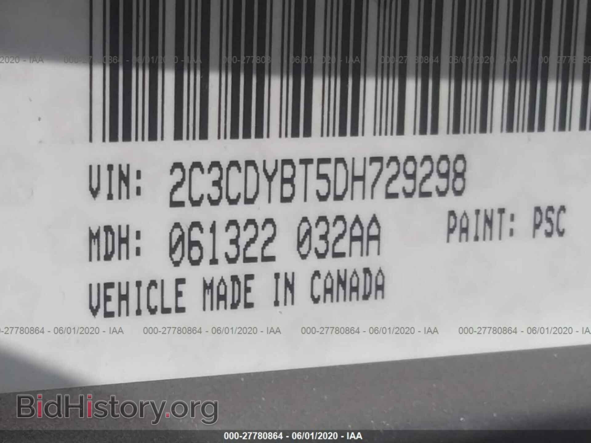 2013 DODGE CHALLENGER - VIN: 2C3CDYBT5DH729298 - Photo 9