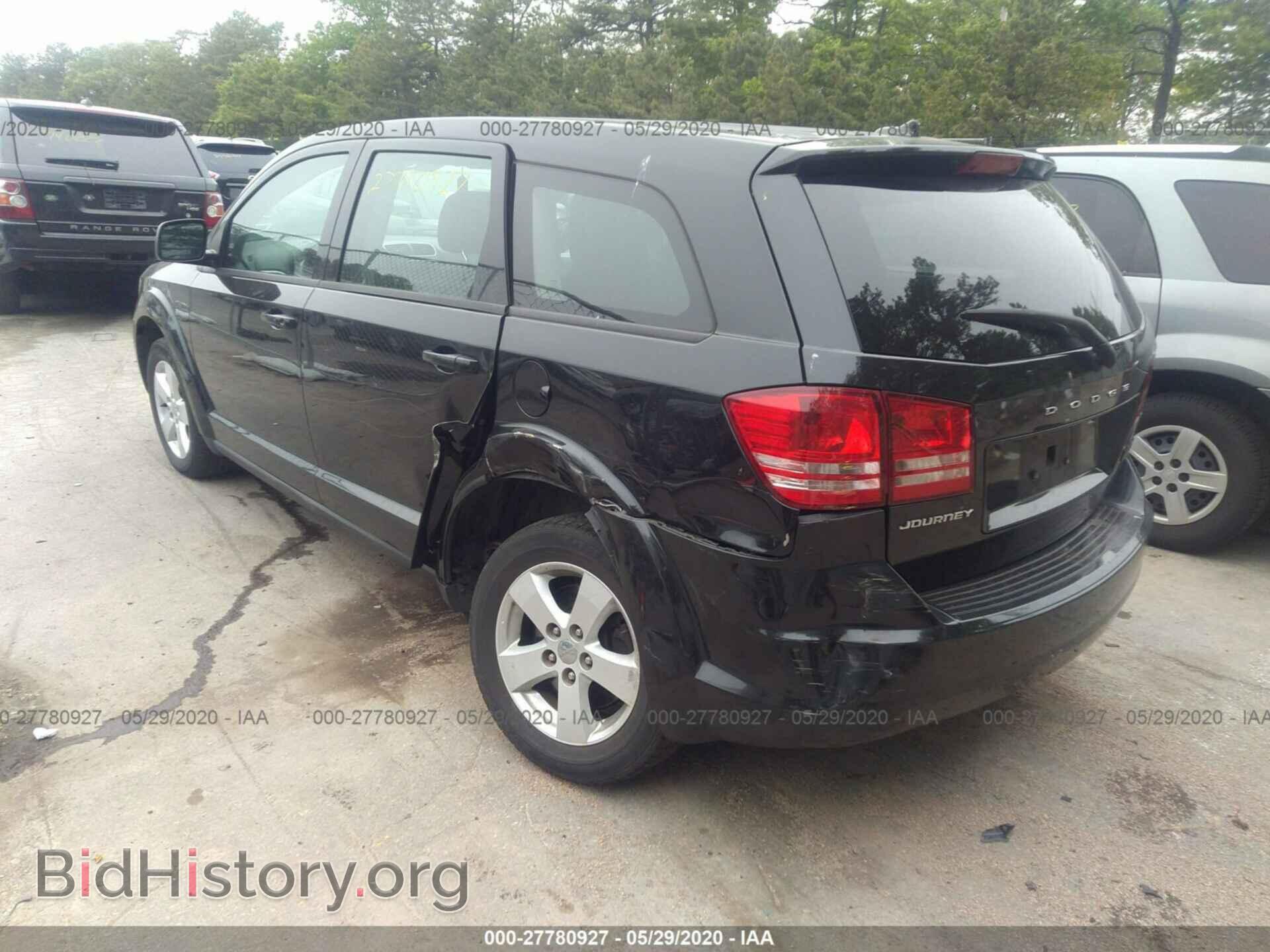 2013 DODGE JOURNEY - VIN: 3C4PDCAB9DT558720 - Фото 3
