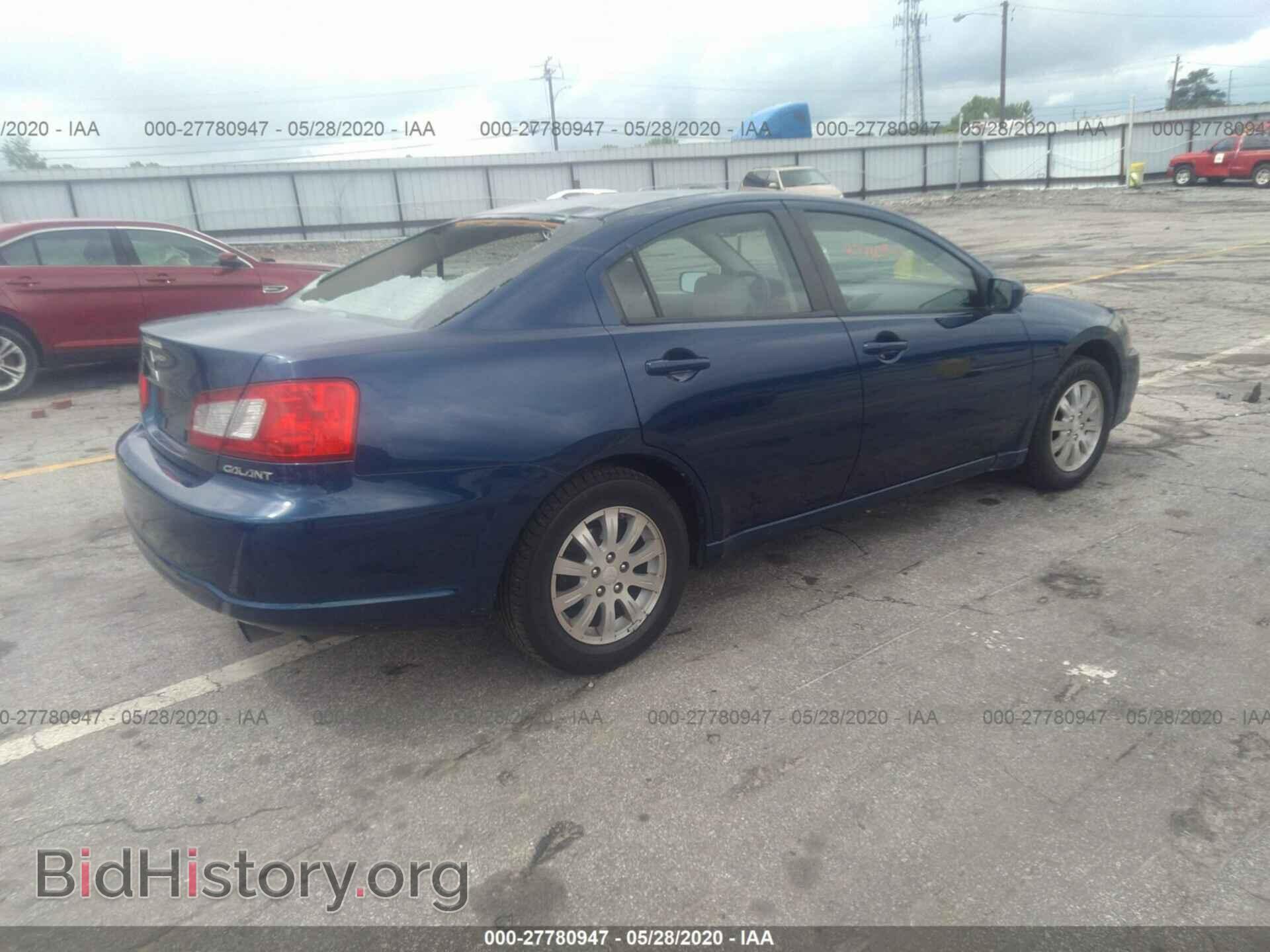 2009 MITSUBISHI GALANT - VIN: 4A3AB36F99E008140 - Фото 4