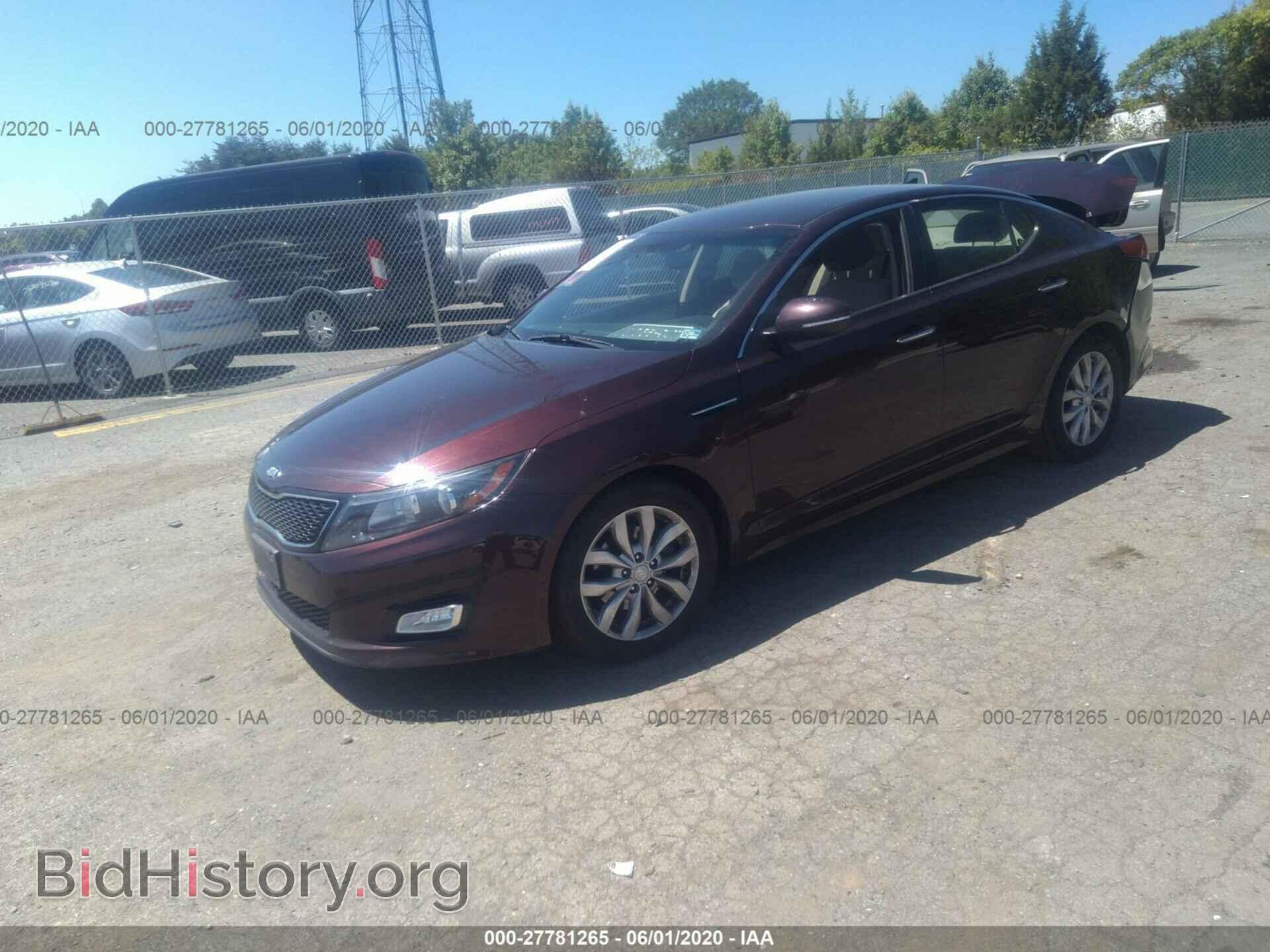 2015 KIA OPTIMA - VIN: 5XXGM4A72FG476103 - Фото 2