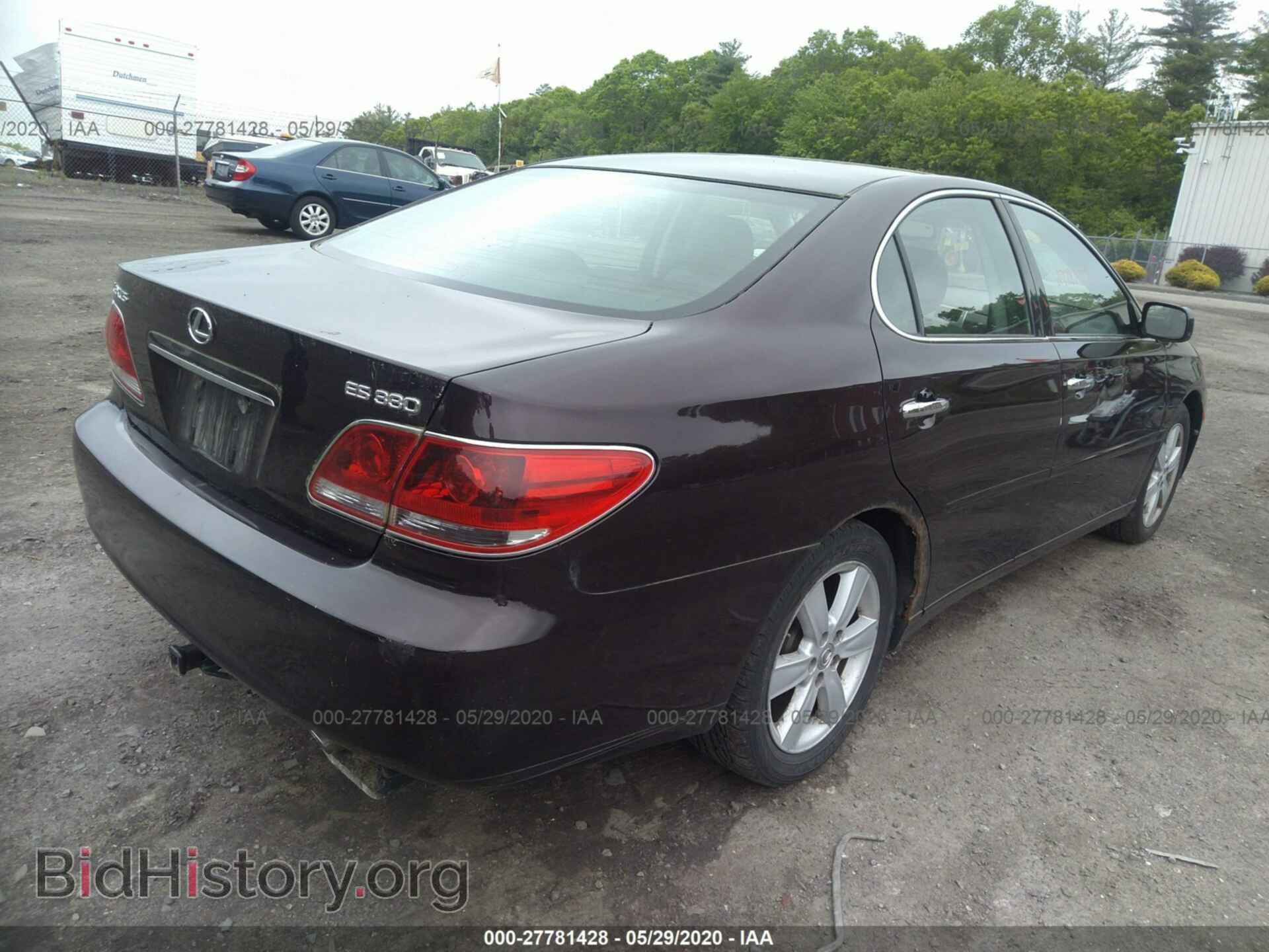 2005 LEXUS ES - VIN: JTHBA30G155078977 - Фото 4