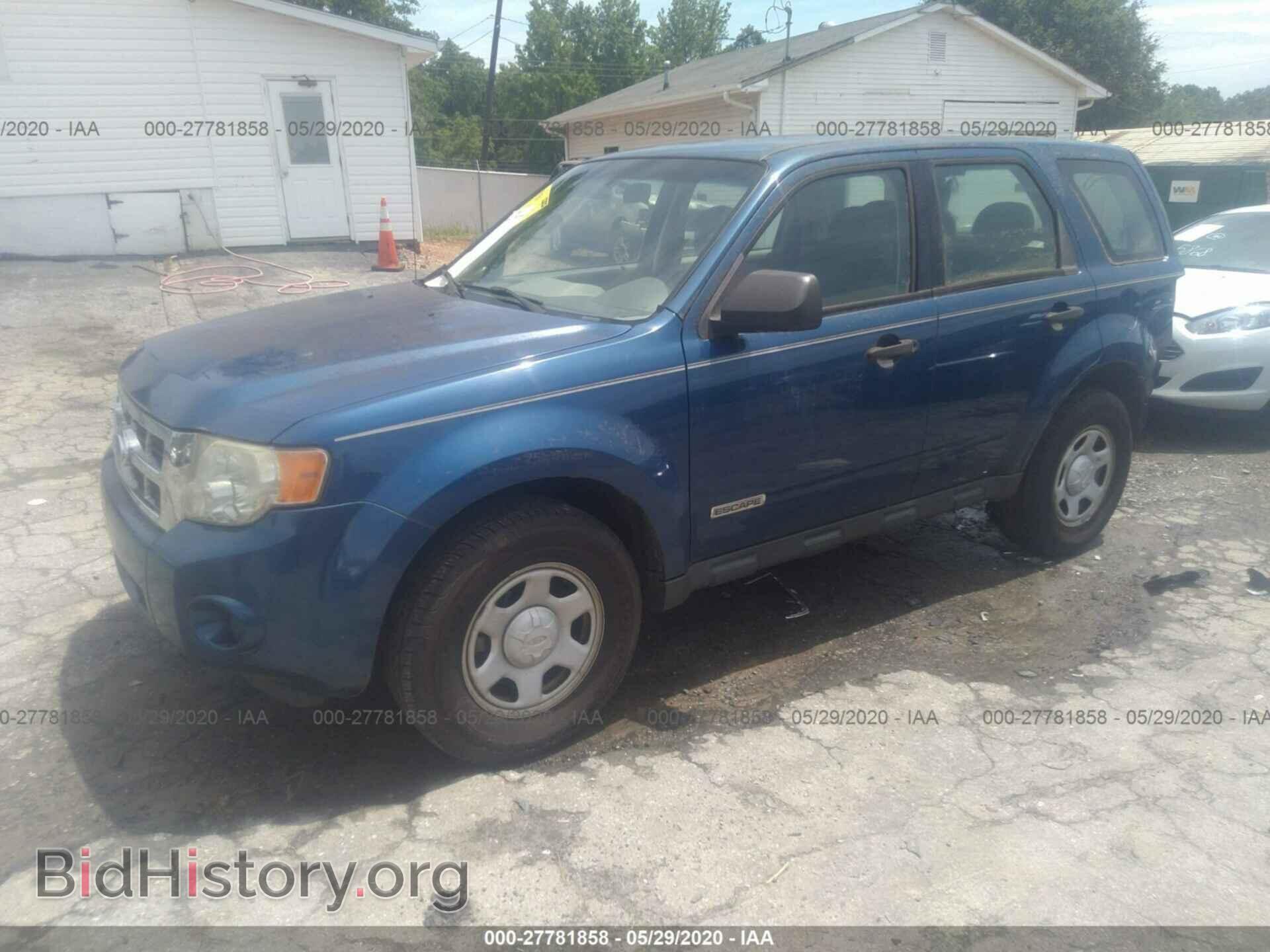 2008 FORD ESCAPE - VIN: 1FMCU92Z58KE50109 - Фото 2