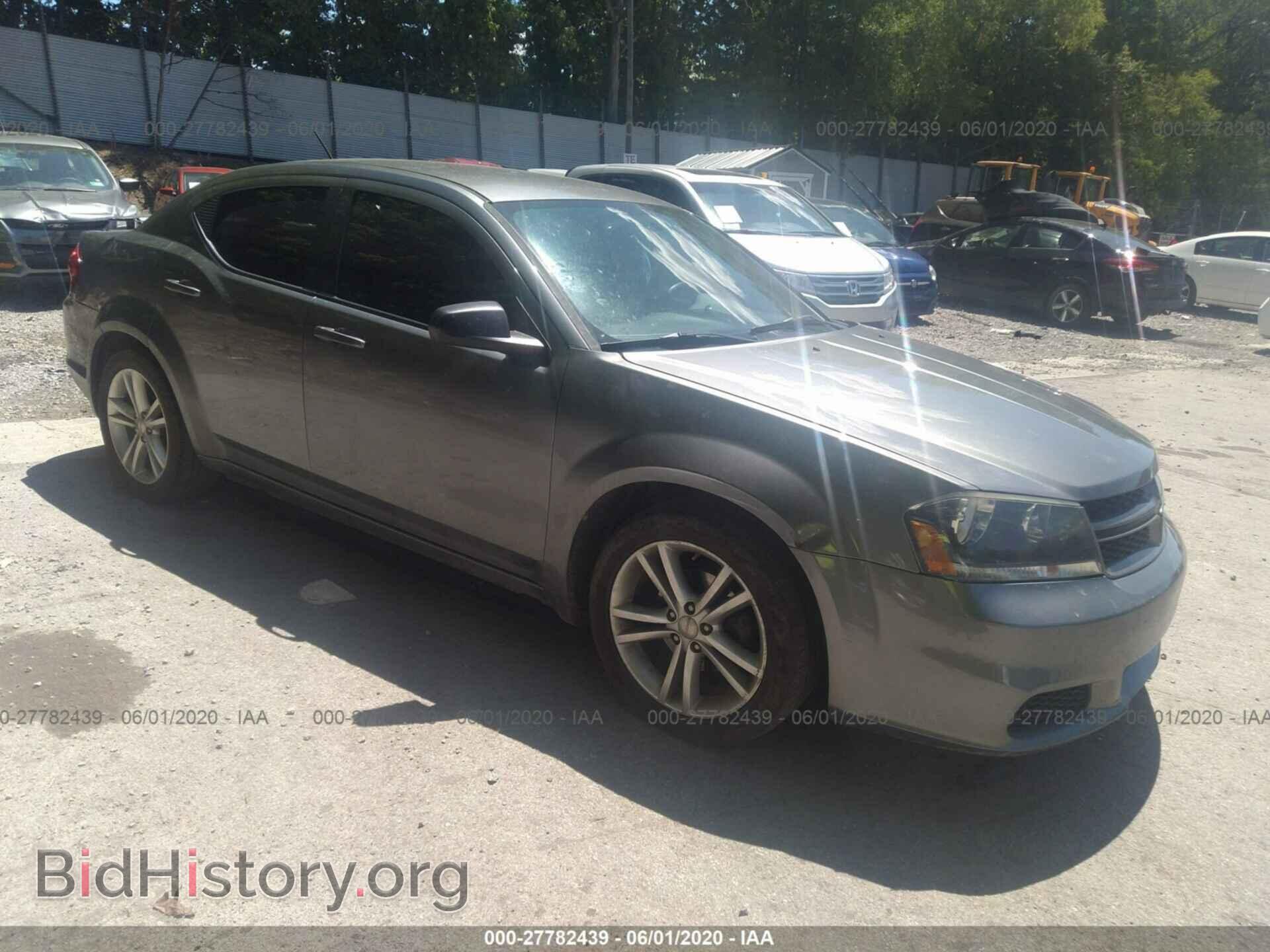 Photo 1C3CDZAG2DN753642 - DODGE AVENGER 2013