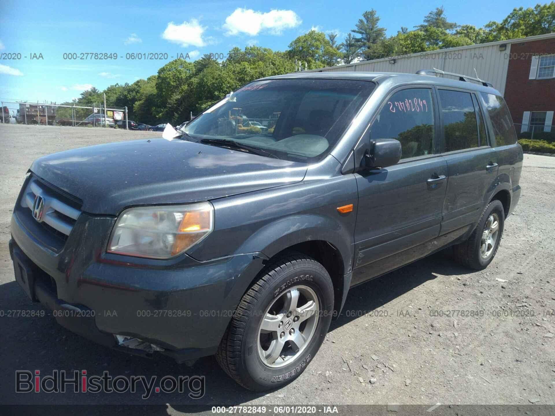 2006 HONDA PILOT - VIN: 2HKYF18426H552741 - Фото 2