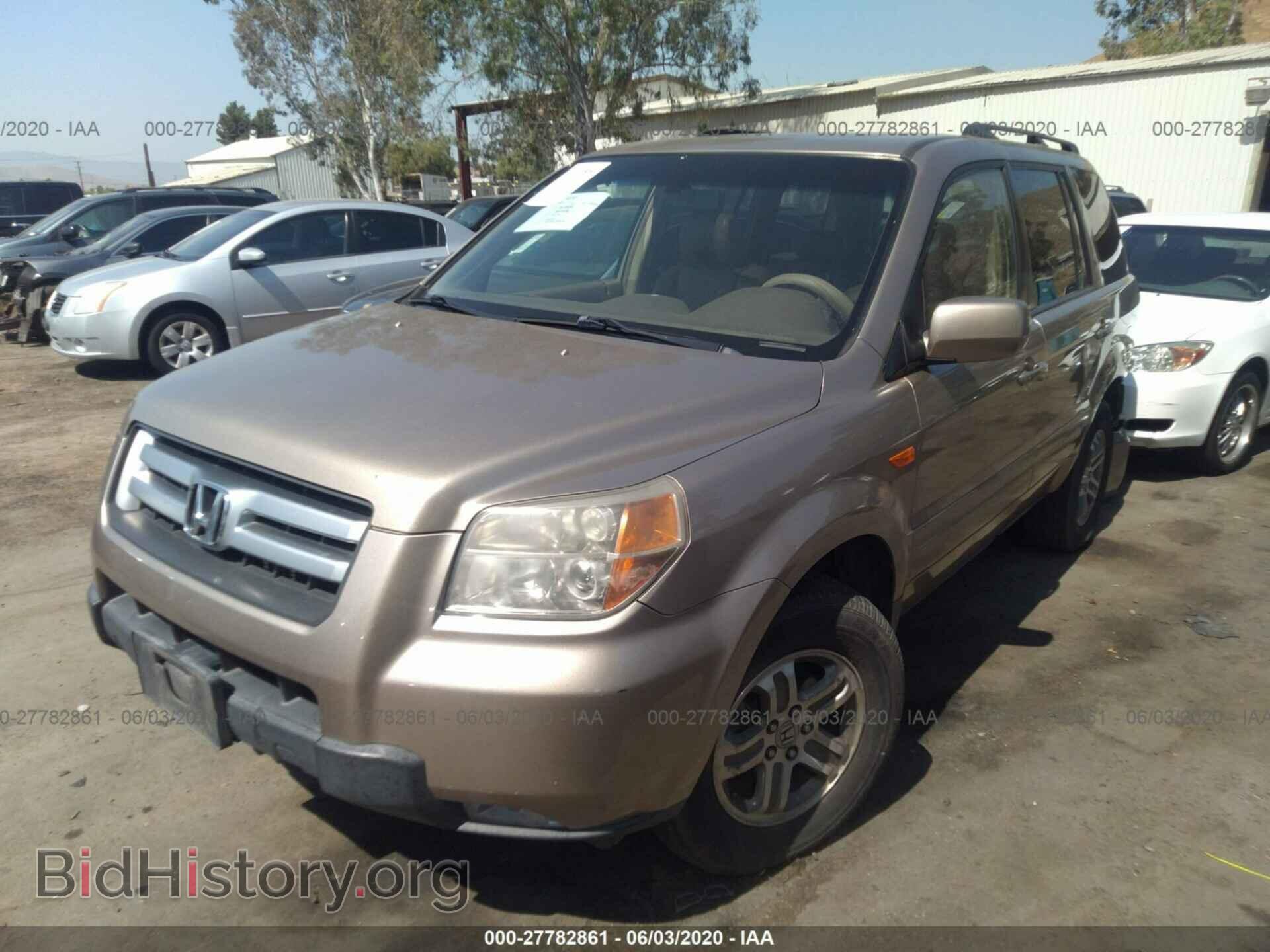 2007 HONDA PILOT - VIN: 5FNYF28517B006138 - Фото 2