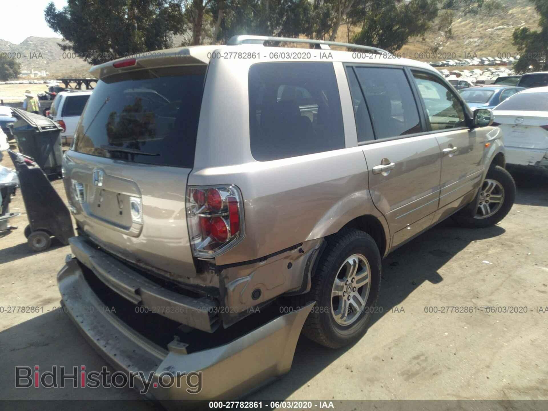 2007 HONDA PILOT - VIN: 5FNYF28517B006138 - Фото 4