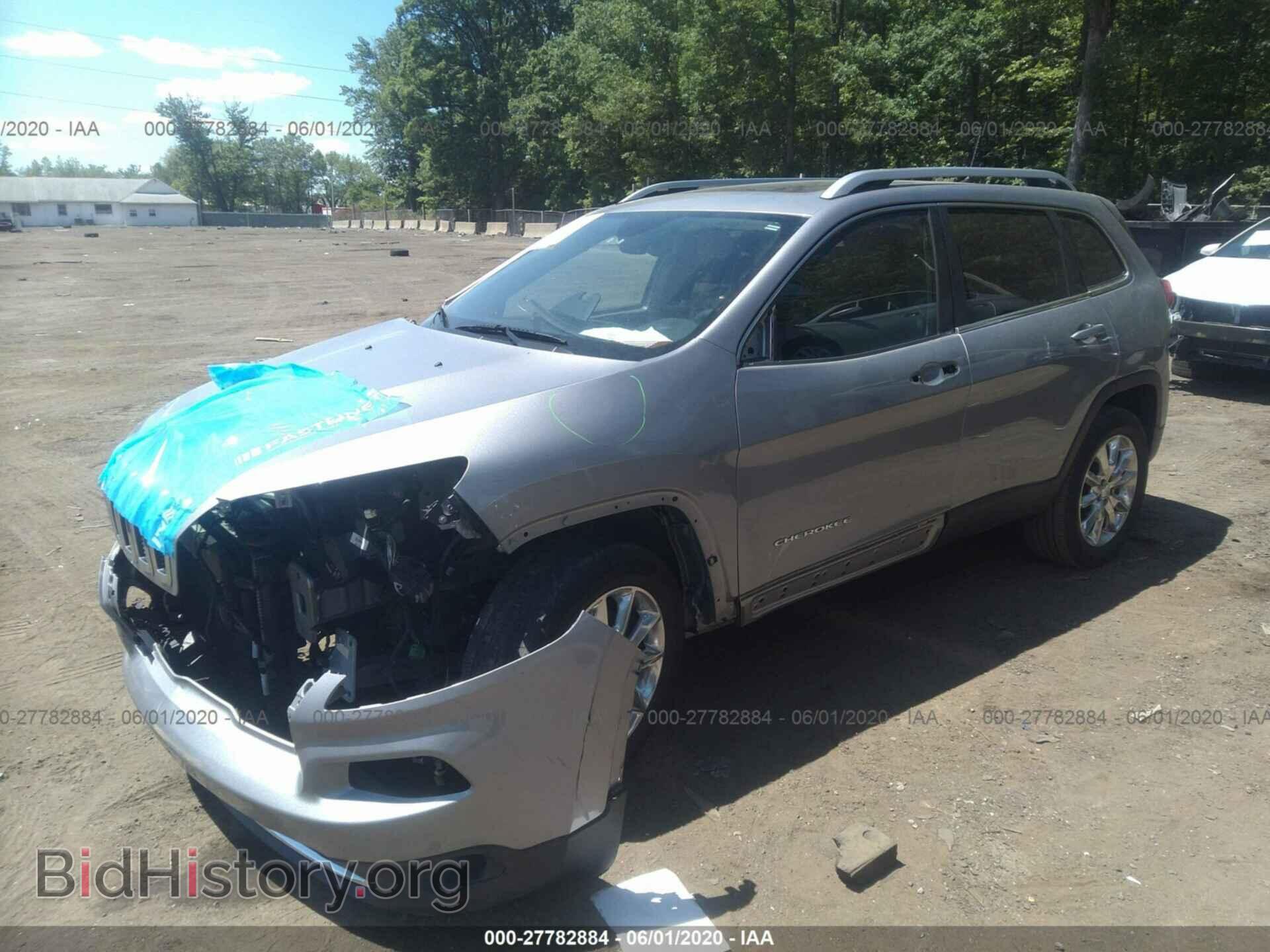 2016 JEEP CHEROKEE - VIN: 1C4PJMDS7GW123252 - Фото 2