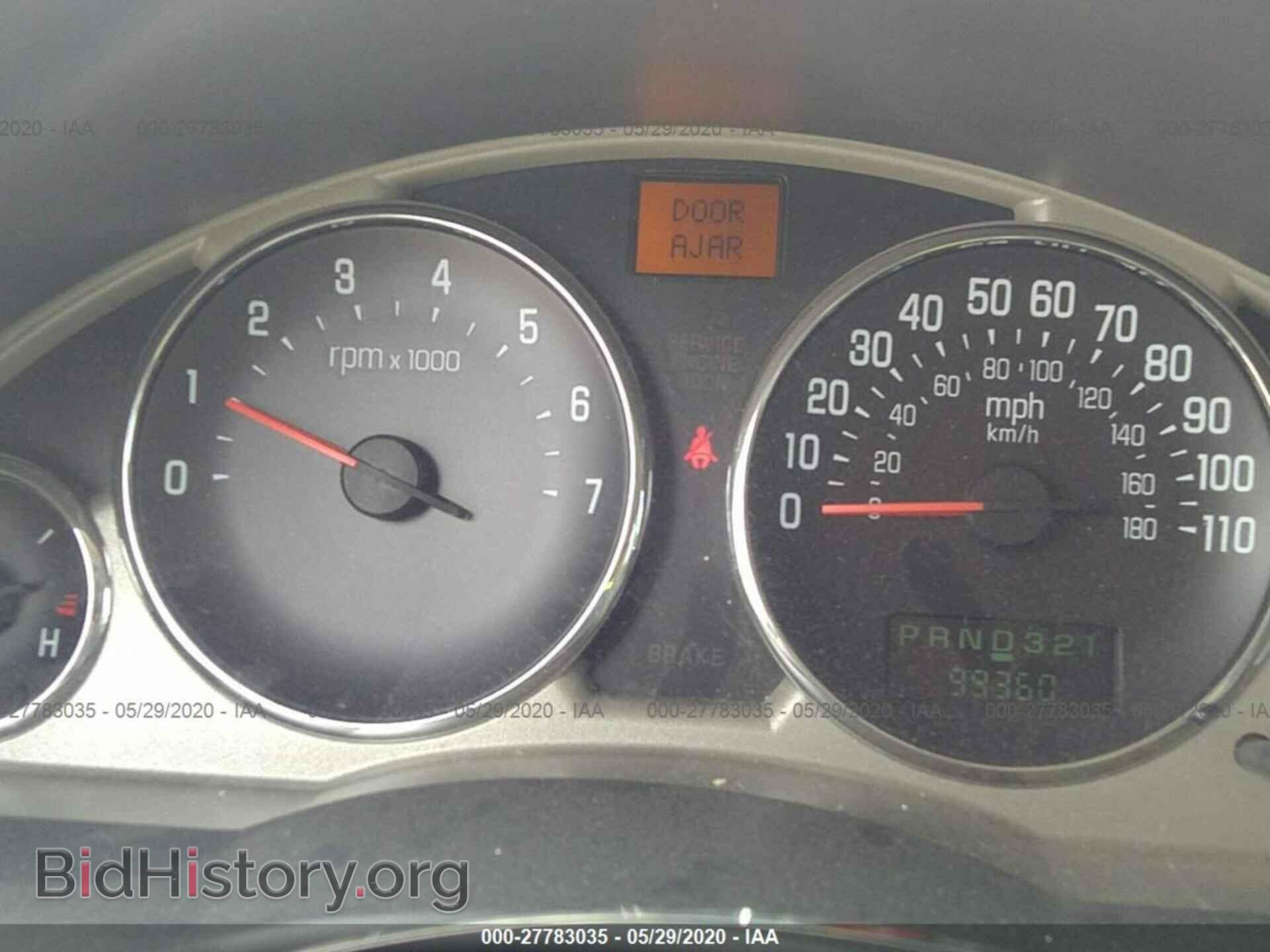 2005 BUICK RENDEZVOUS - VIN: 3G5DB03E25S548222 - Photo 7