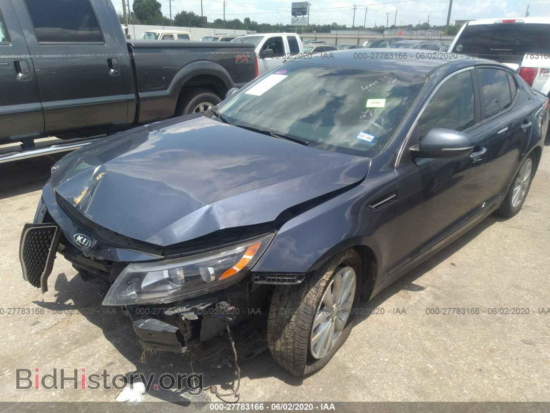 2015 KIA OPTIMA - VIN: 5XXGN4A72FG402421 - Photo 2