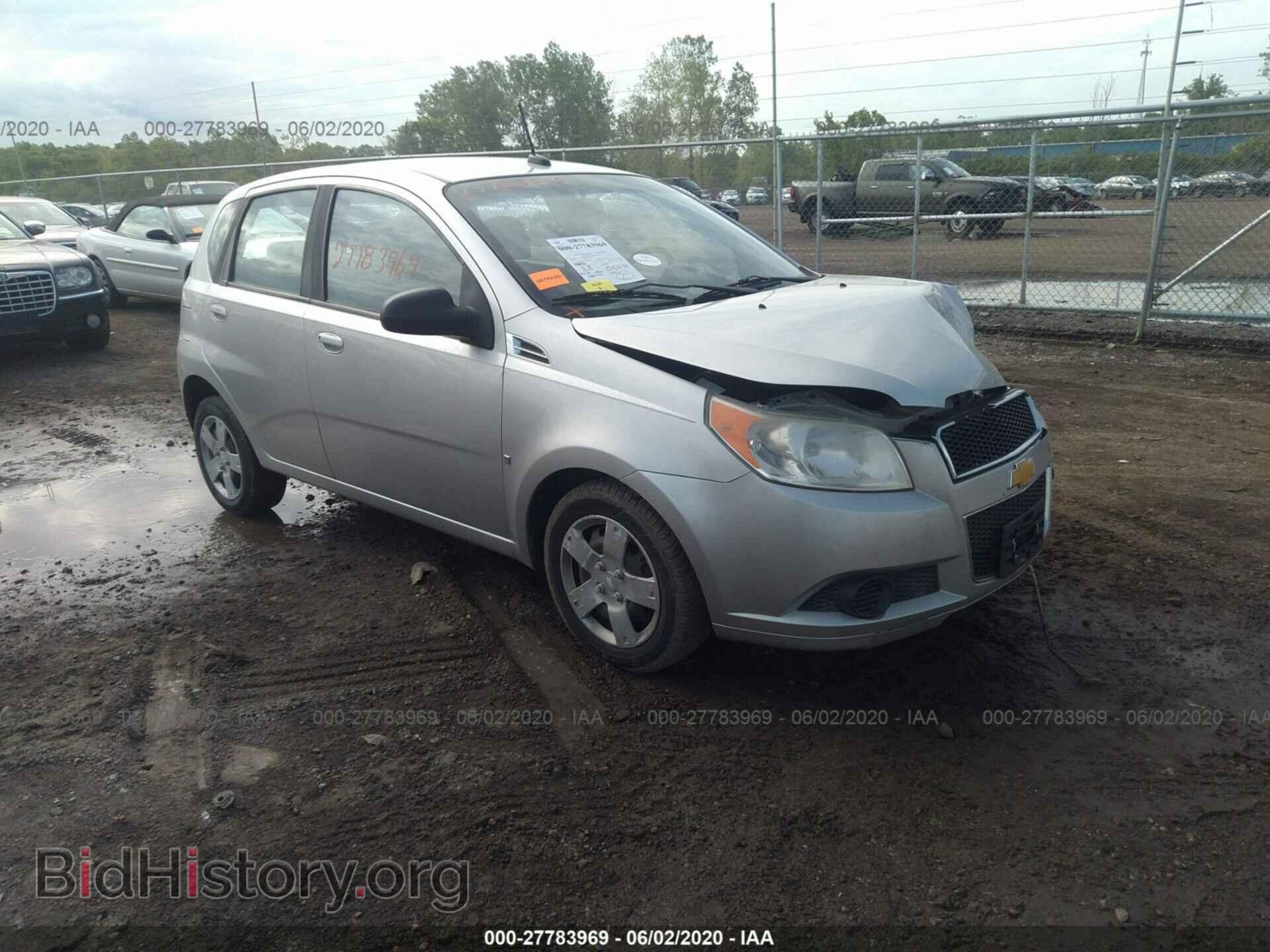 Photo KL1TD66E29B629114 - CHEVROLET AVEO 2009
