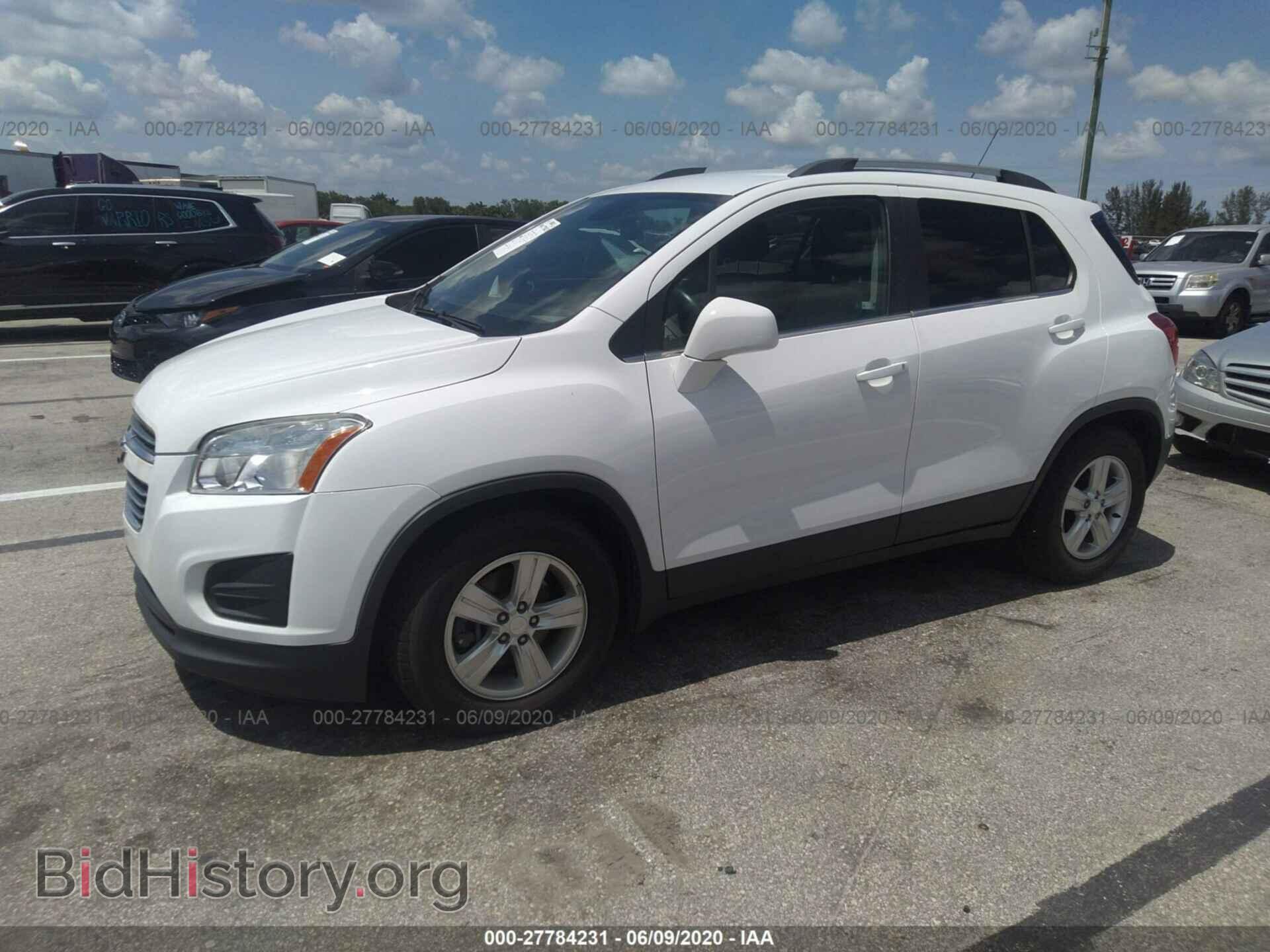 2016 CHEVROLET TRAX - VIN: 3GNCJLSB6GL178767 - Фото 2