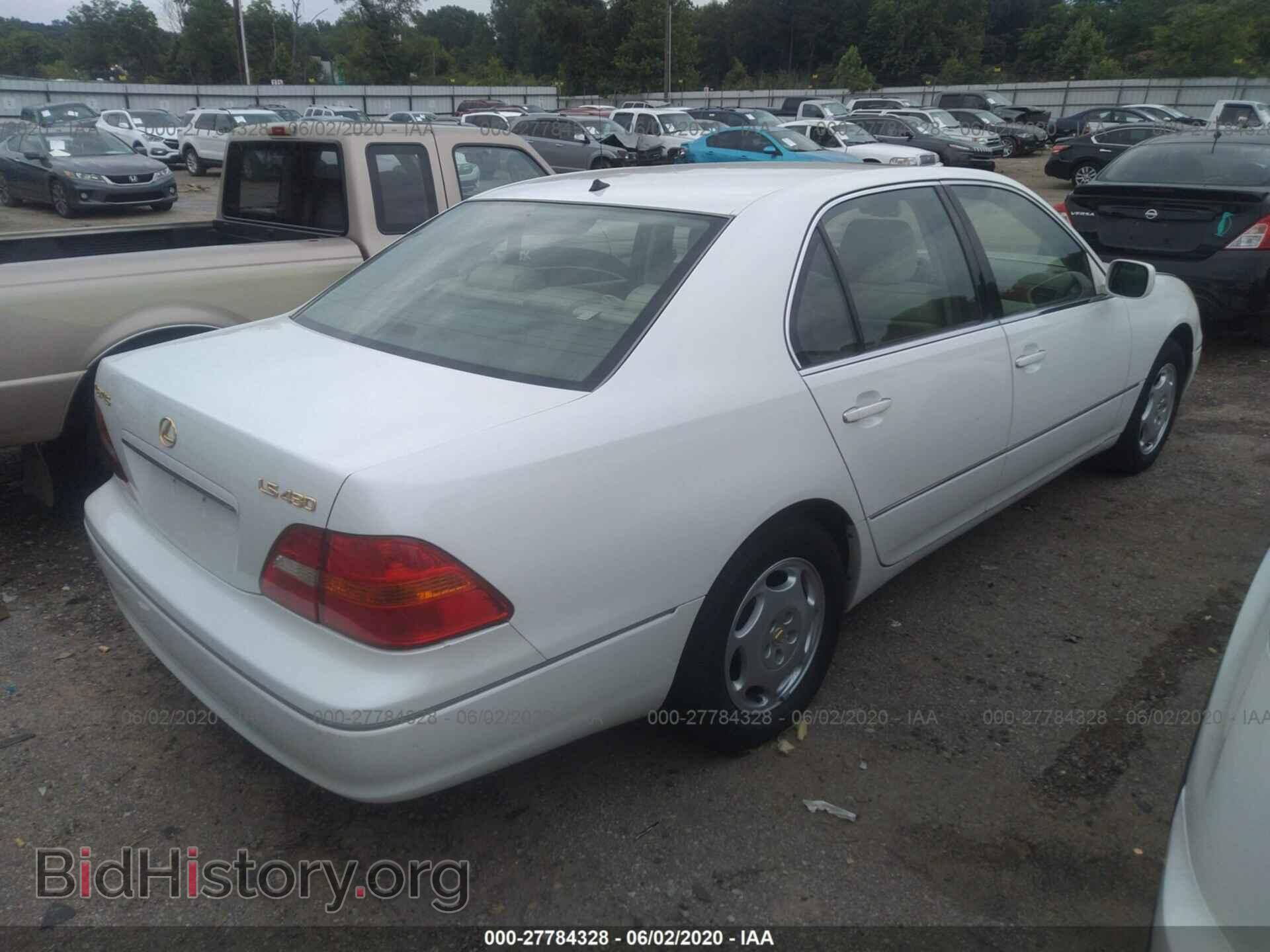 2001 LEXUS LS - VIN: JTHBN30F110043407 - Фото 4
