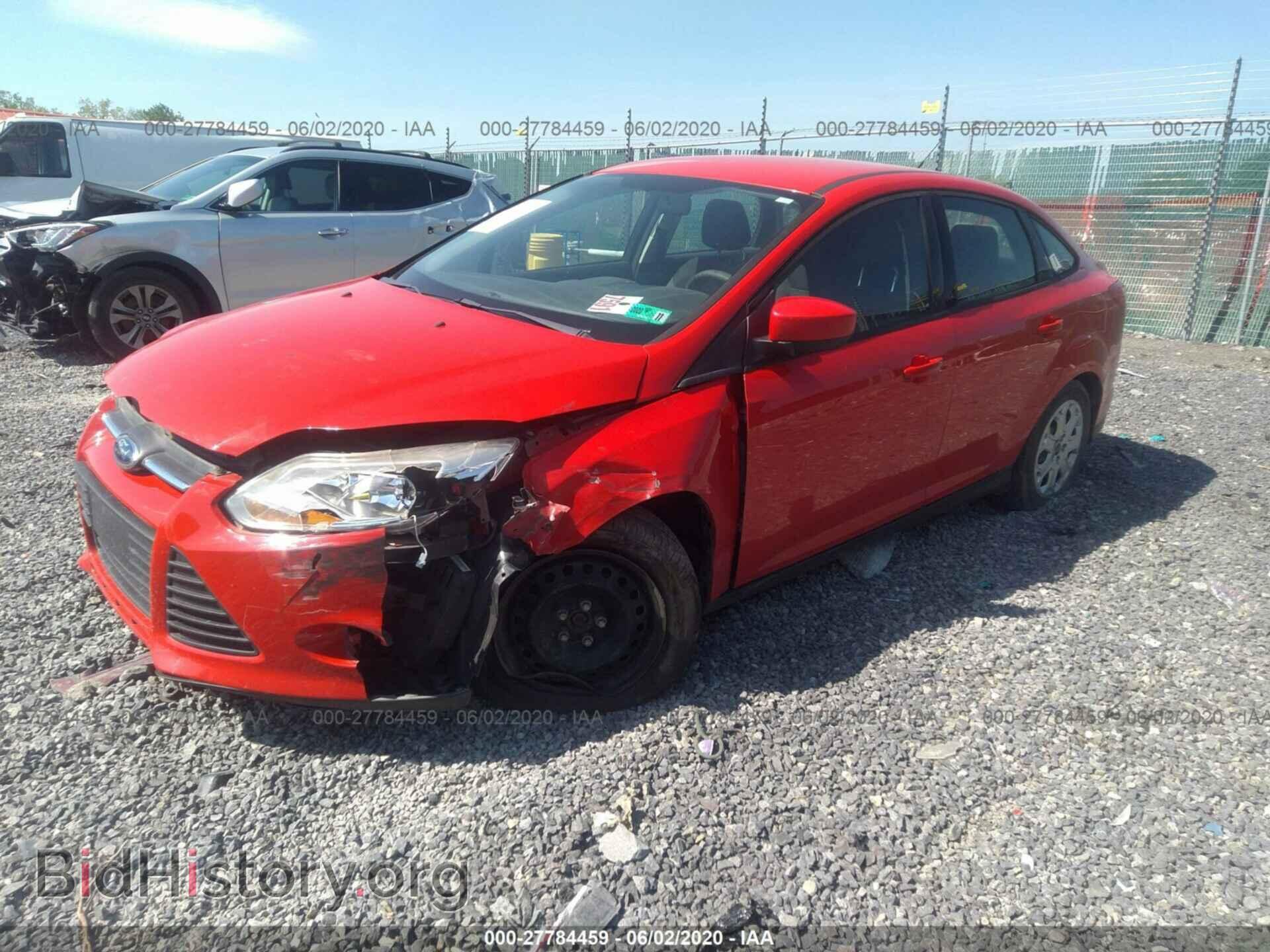 2012 FORD FOCUS - VIN: 1FAHP3F2XCL272122 - Фото 2