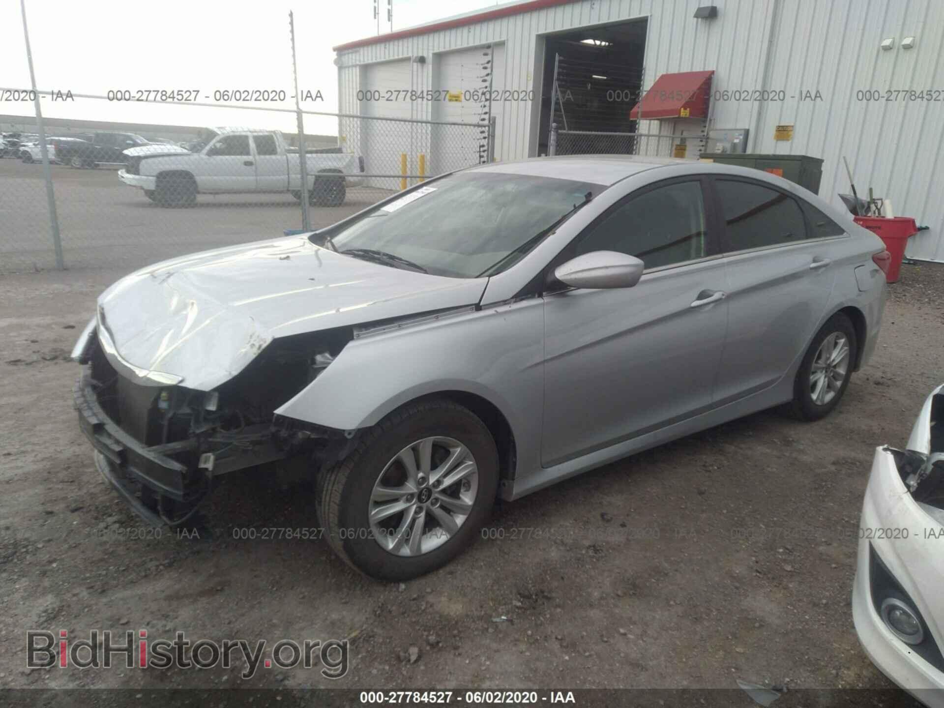 2014 HYUNDAI SONATA - VIN: 5NPEB4AC8EH844880 - Фото 2
