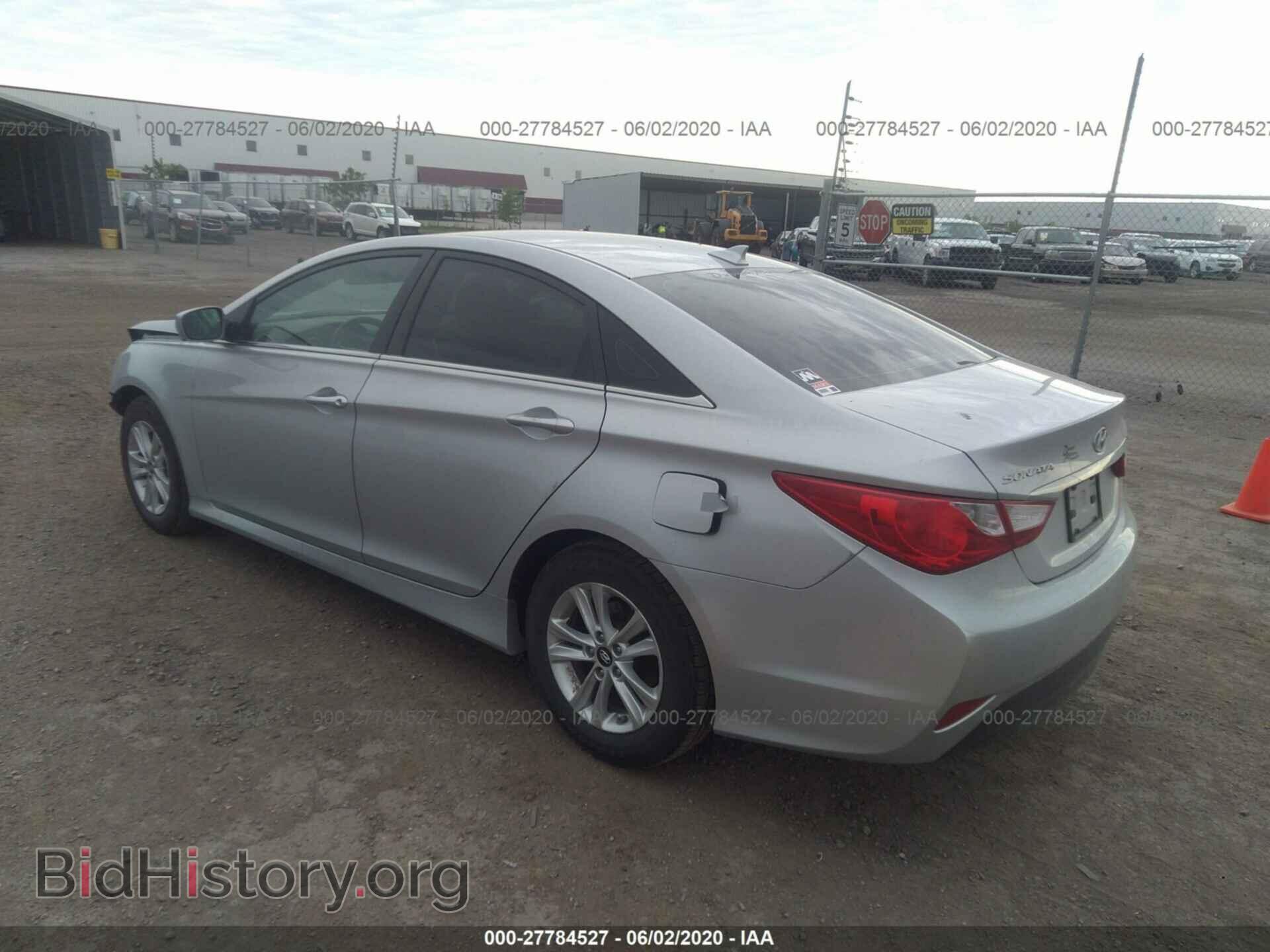 2014 HYUNDAI SONATA - VIN: 5NPEB4AC8EH844880 - Фото 3