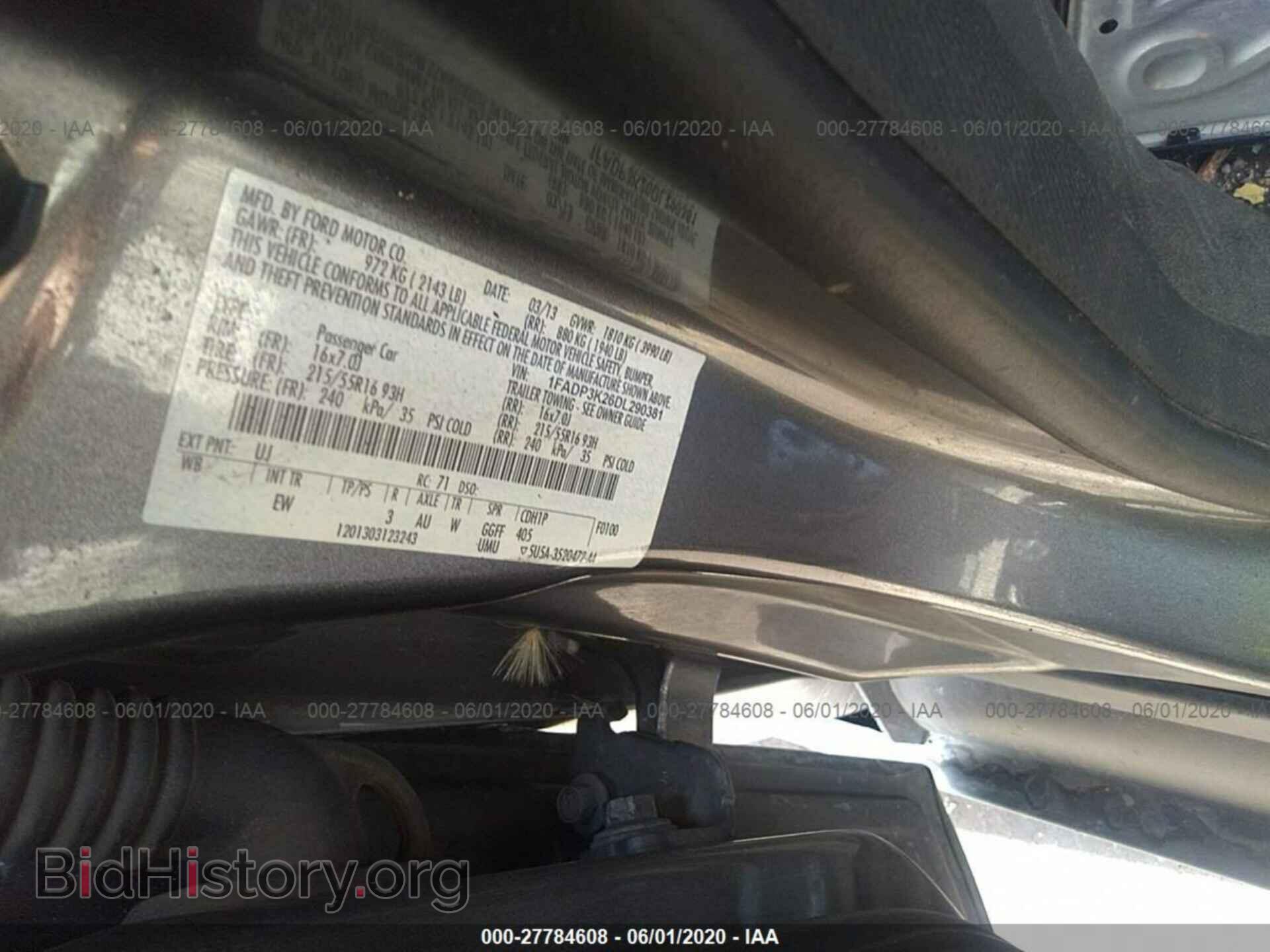 2013 FORD FOCUS - VIN: 1FADP3K26DL290381 - Photo 9