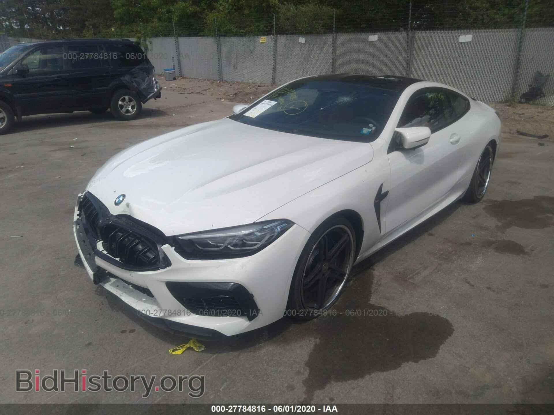 2020 BMW M8 - VIN: WBSAE0C02LCD73444 - Фото 2
