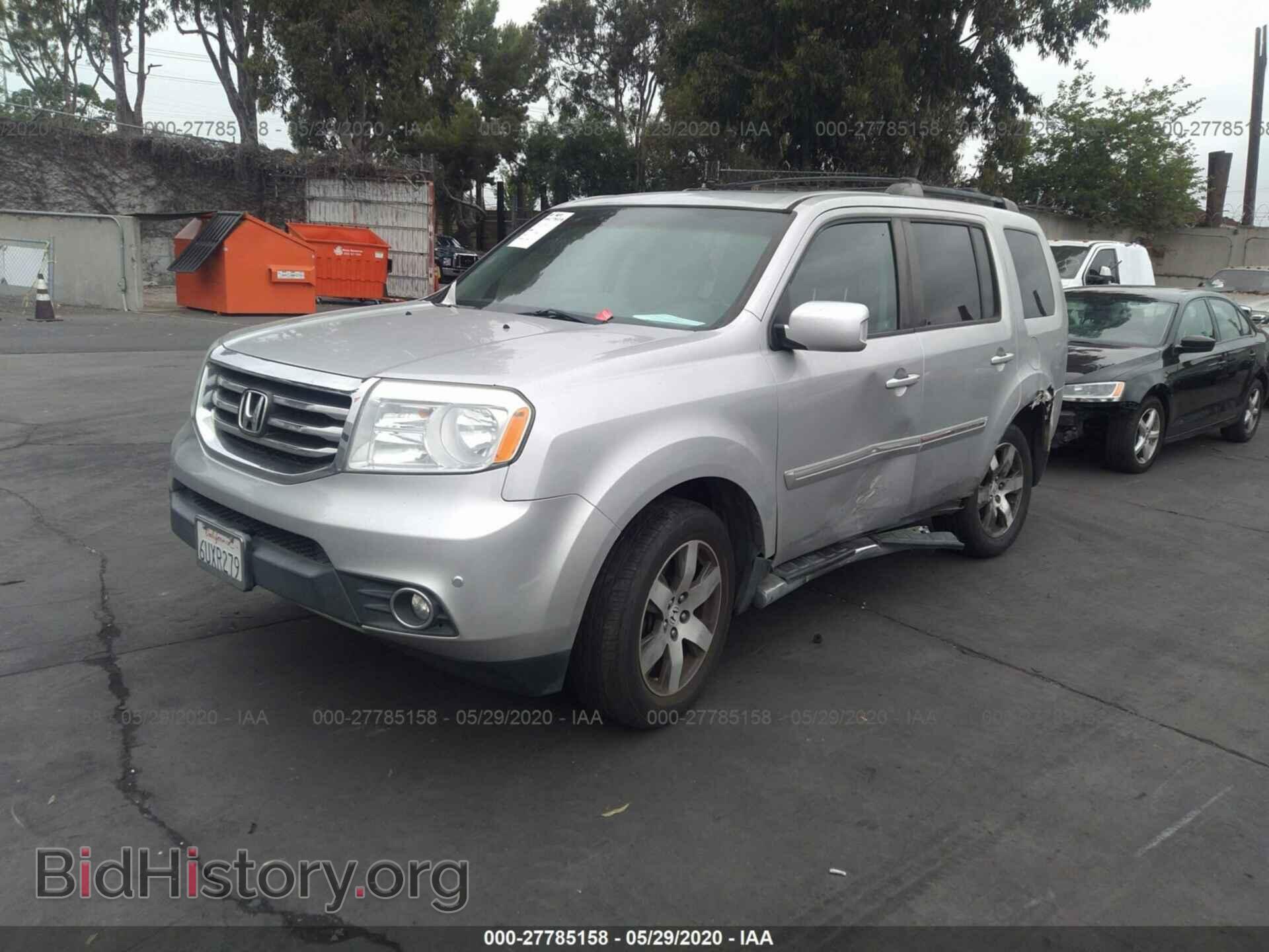 2012 HONDA PILOT - VIN: 5FNYF3H92CB016180 - Фото 2