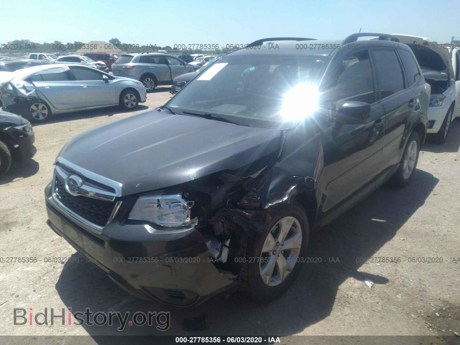 2014 SUBARU FORESTER - VIN: JF2SJADCXEH438809 - Фото 2