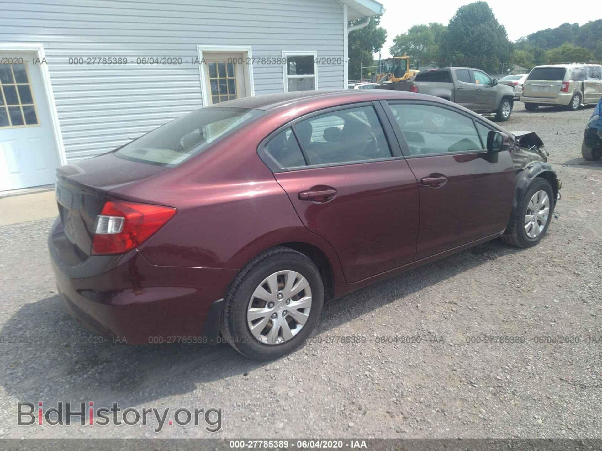 2012 HONDA CIVIC - VIN: 19XFB2F51CE022586 - Photo 4