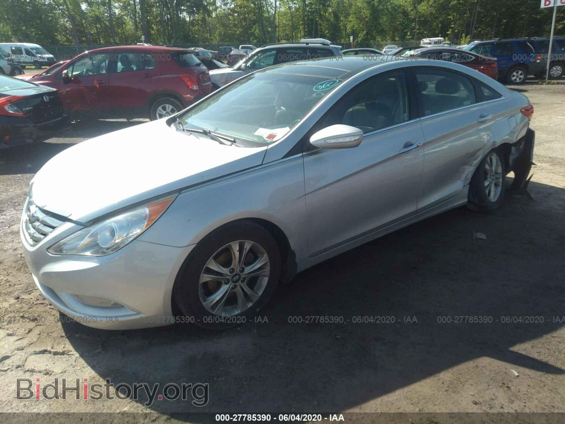 2012 HYUNDAI SONATA - VIN: 5NPEC4AC1CH387209 - Фото 2