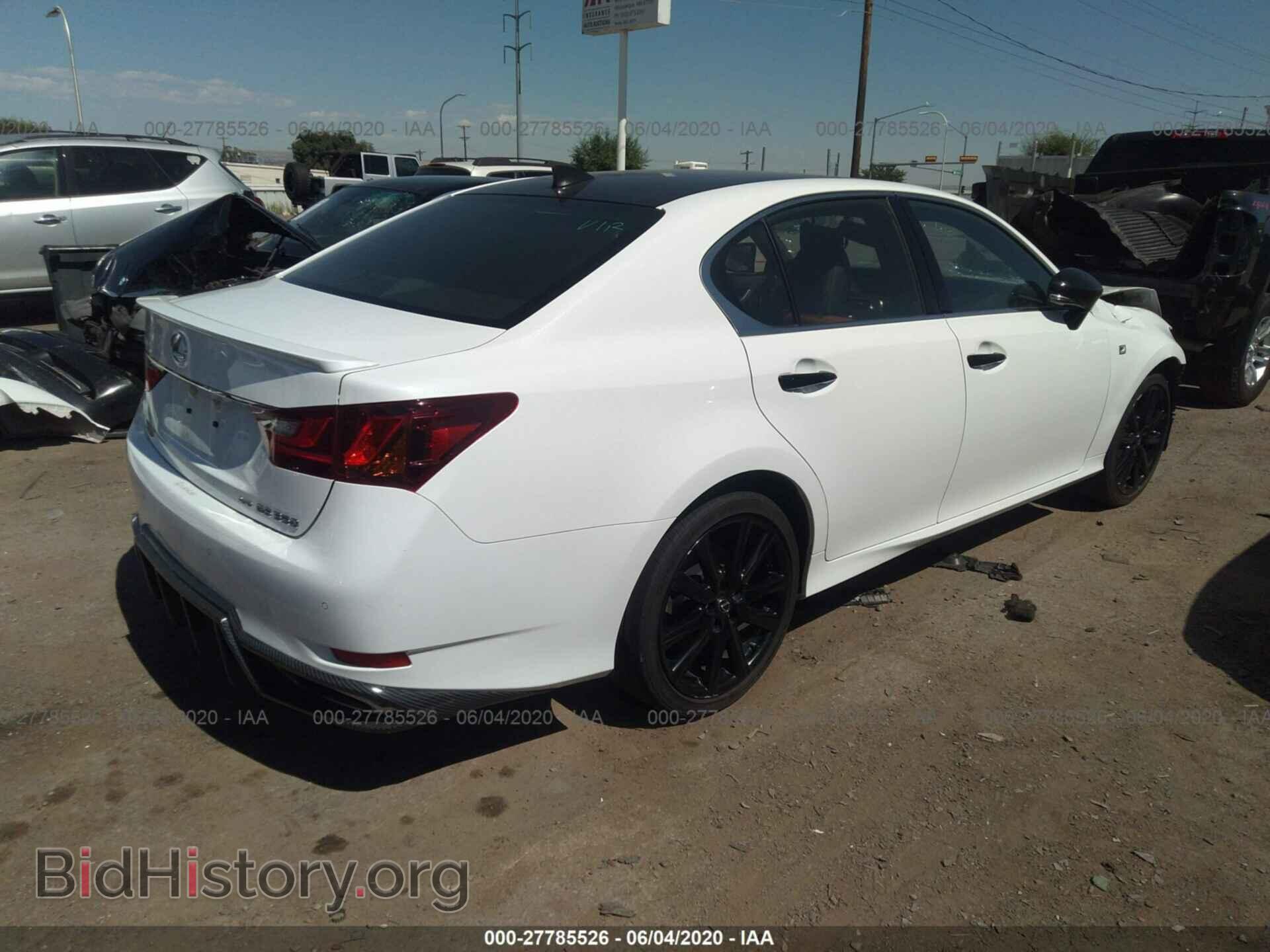 2015 LEXUS GS - VIN: JTHCE1BL0FA004451 - Фото 4