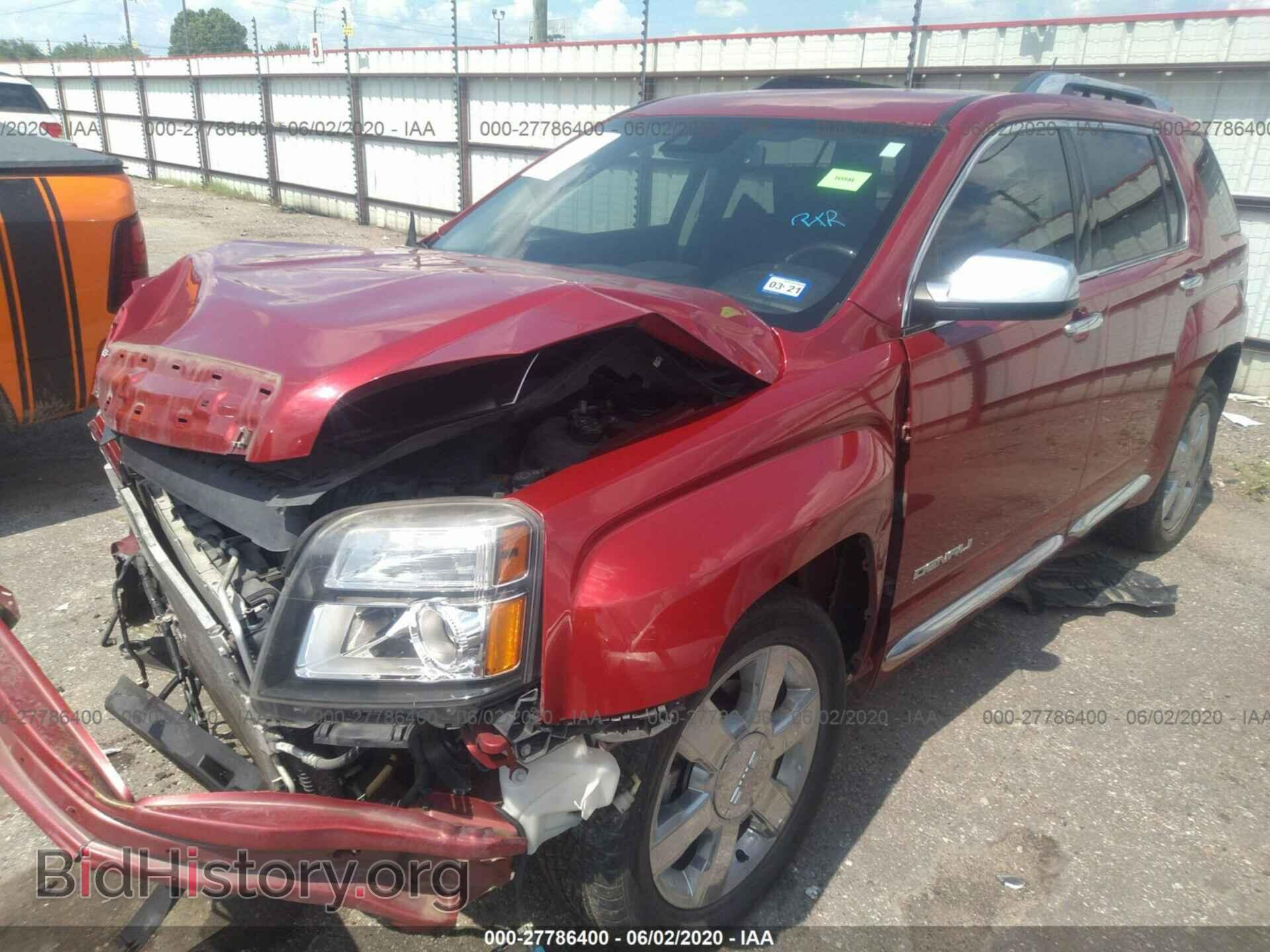 2013 GMC TERRAIN - VIN: 2GKFLYE36D6252890 - Фото 2