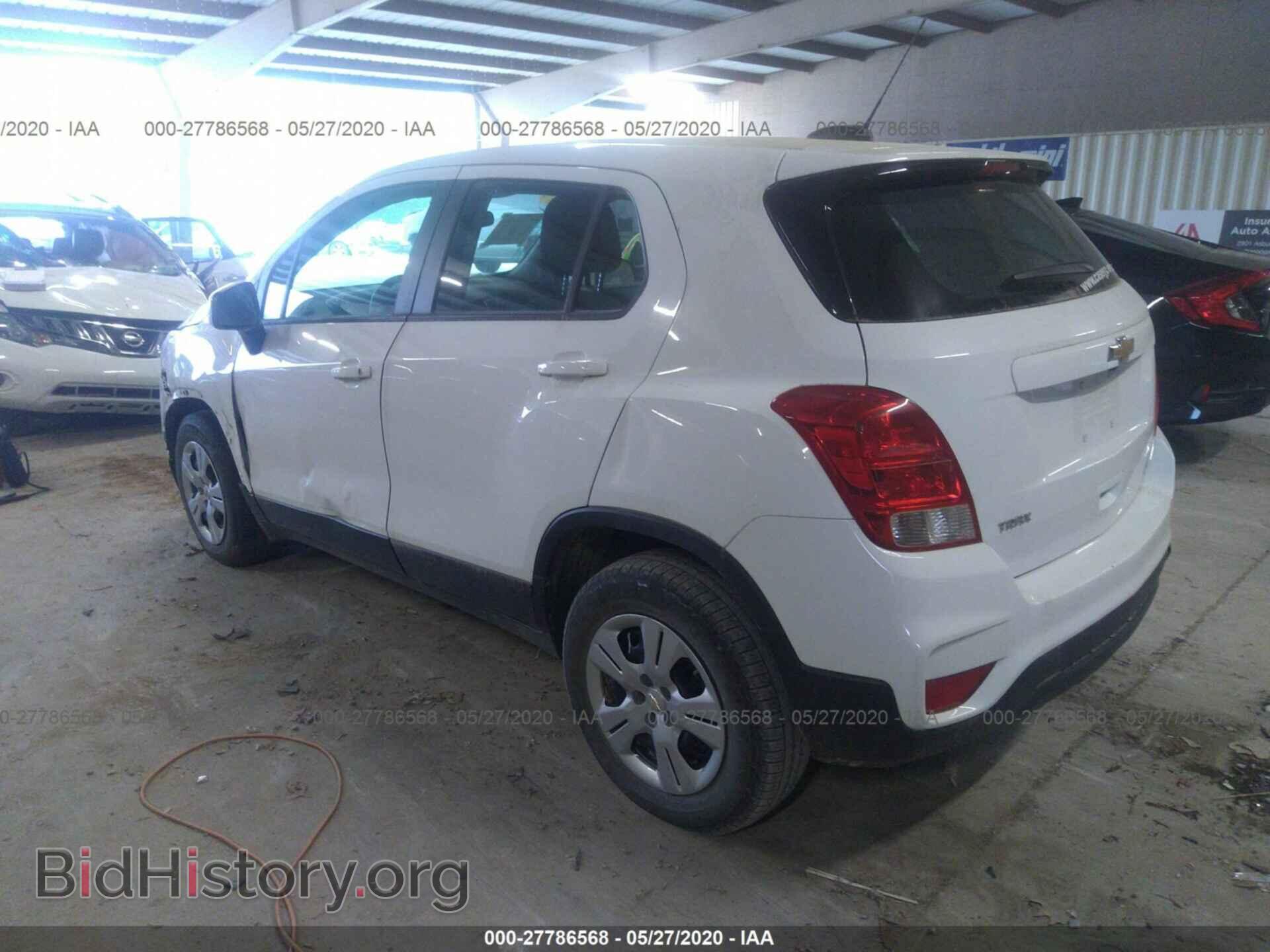 2017 CHEVROLET TRAX - VIN: KL7CJKSB0HB172773 - Фото 3