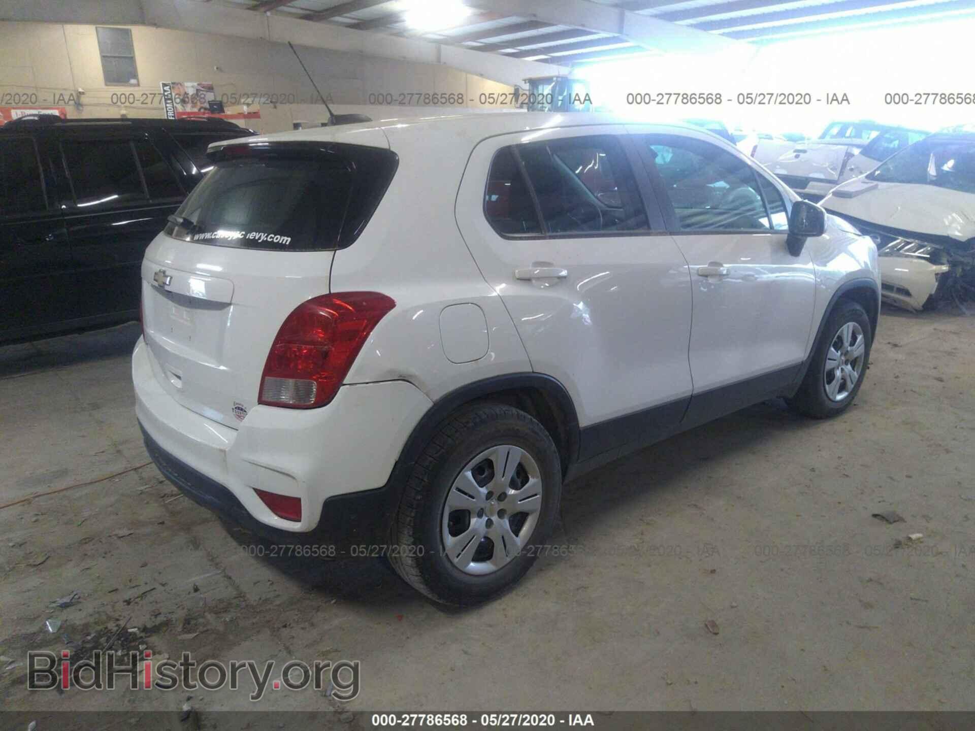 2017 CHEVROLET TRAX - VIN: KL7CJKSB0HB172773 - Фото 4