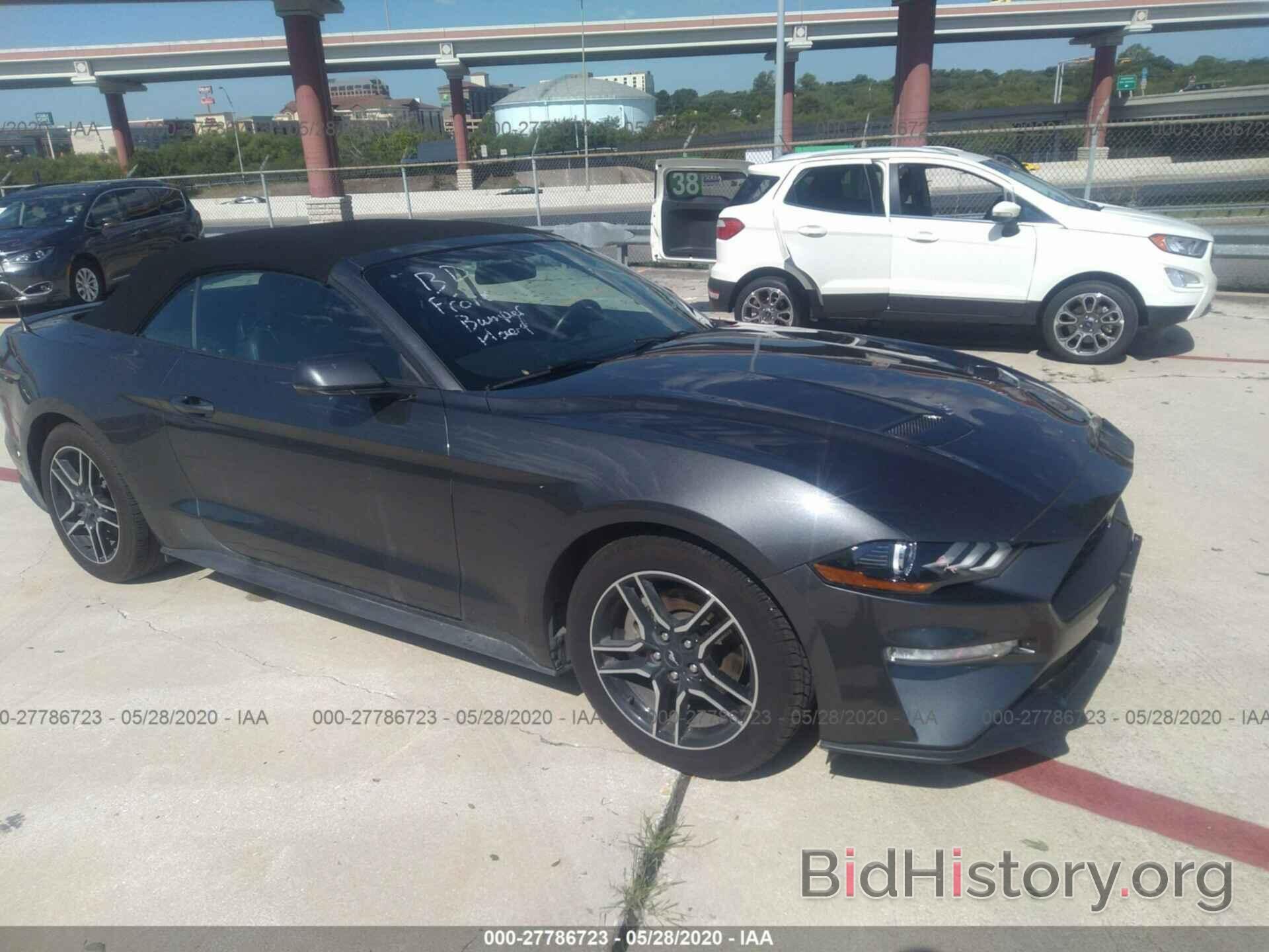 Photo 1FATP8UH3K5158741 - FORD MUSTANG 2019