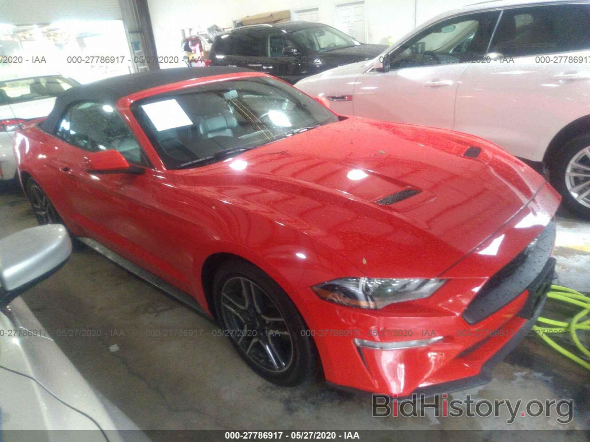 Photo 1FATP8UH7K5162520 - FORD MUSTANG 2019