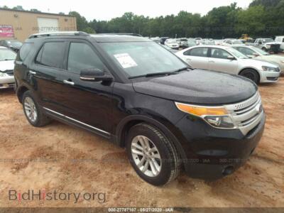 2012 Ford EXPLORER XLT, black — VIN 1FMHK7D85CGA13677, IAAI