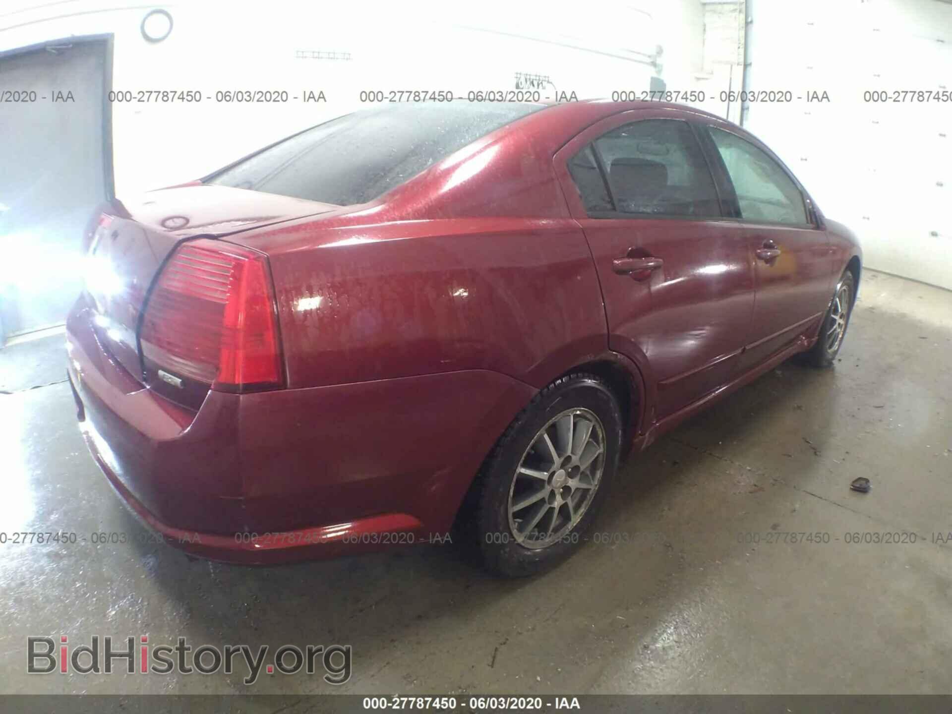 2004 MITSUBISHI GALANT - VIN: 4A3AB56FX4E048165 - Фото 4