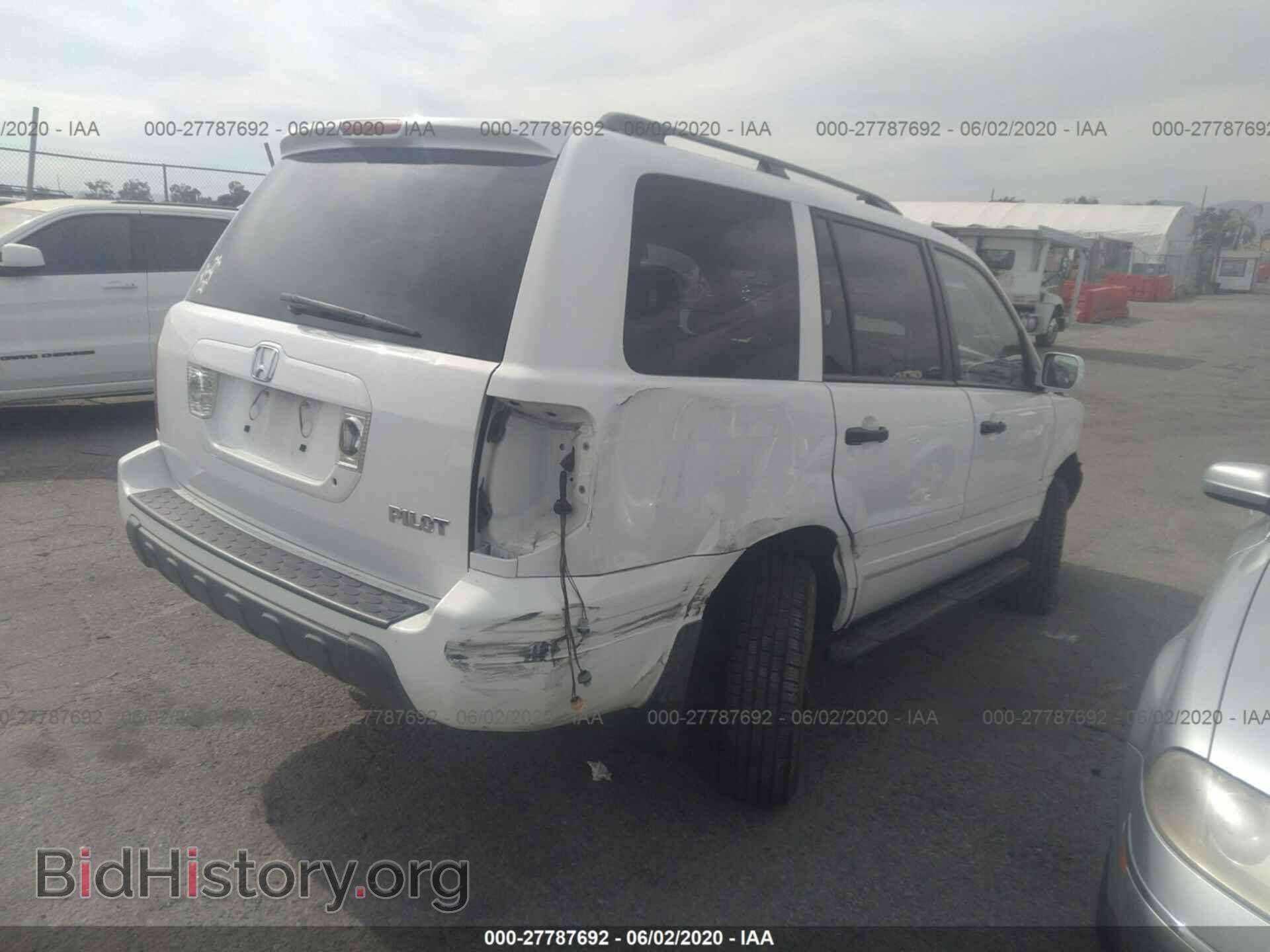 2005 HONDA PILOT - VIN: 2HKYF18685H565431 - Фото 4