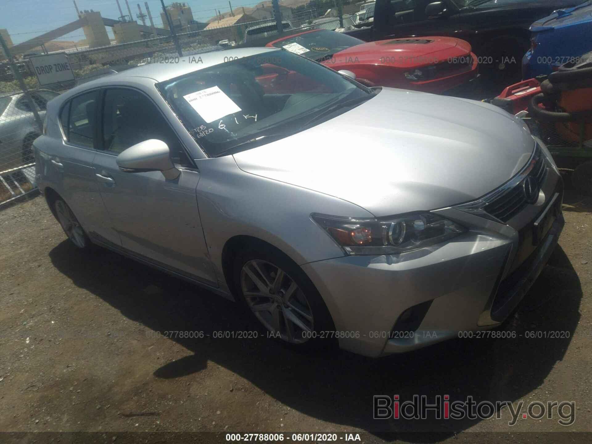 Photo JTHKD5BH7G2258669 - LEXUS CT 200H 2016