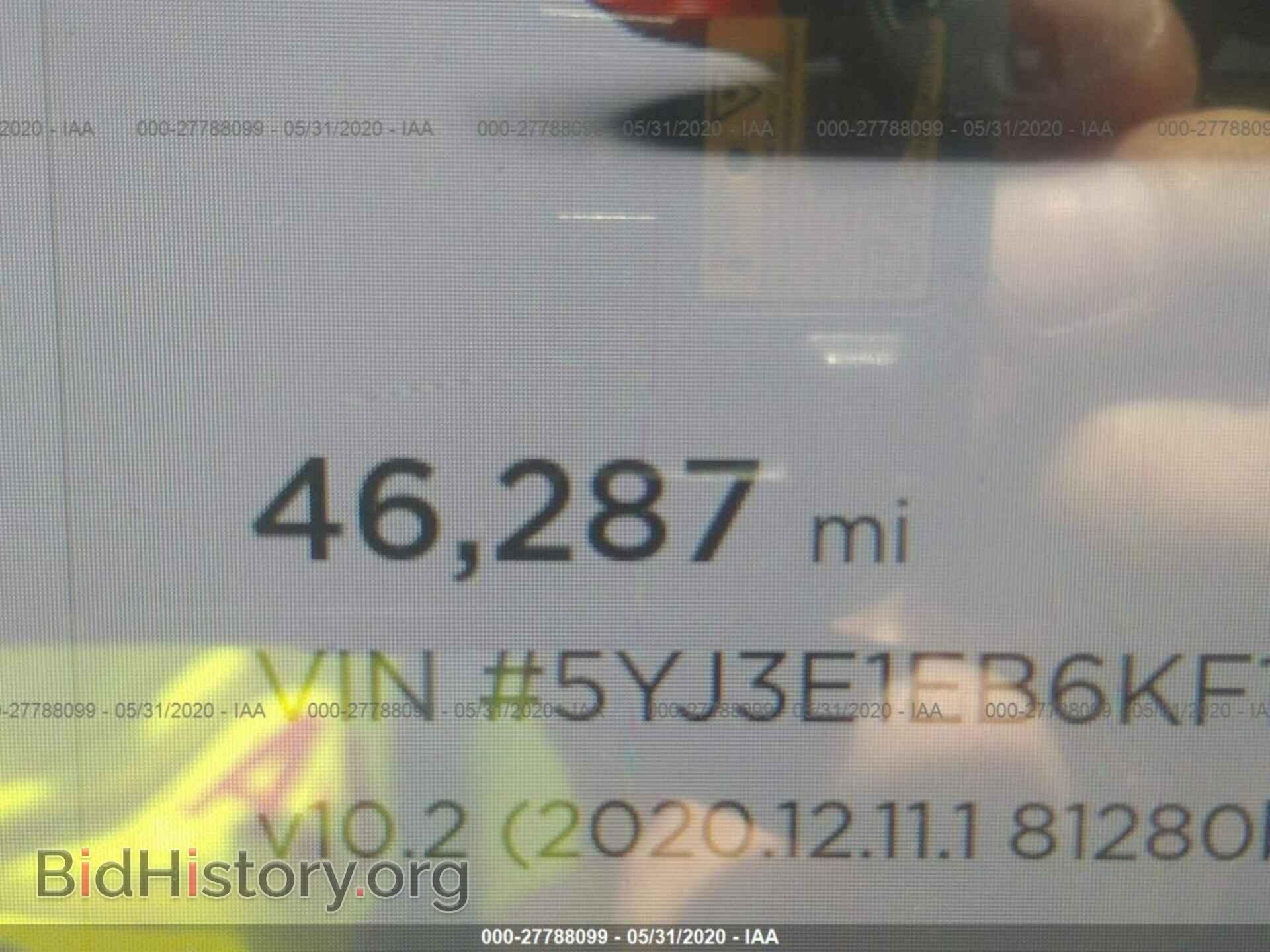 2019 TESLA MODEL 3 - VIN: 5YJ3E1EB6KF193922 - Фото 7
