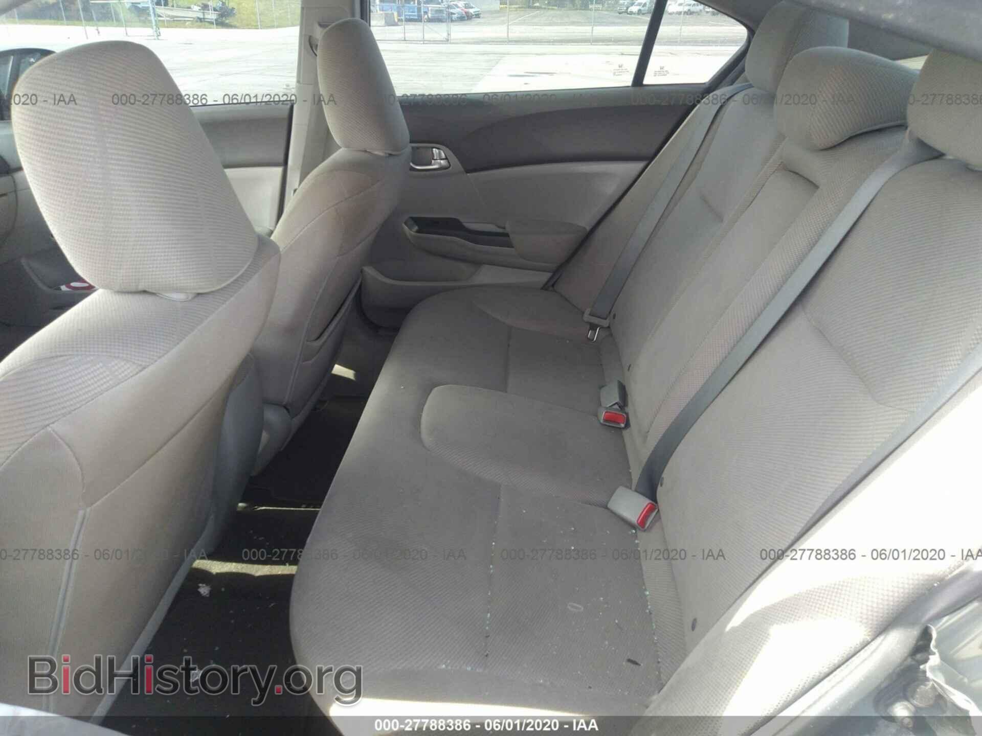 2012 HONDA CIVIC - VIN: 19XFB2F8XCE073398 - Фото 8