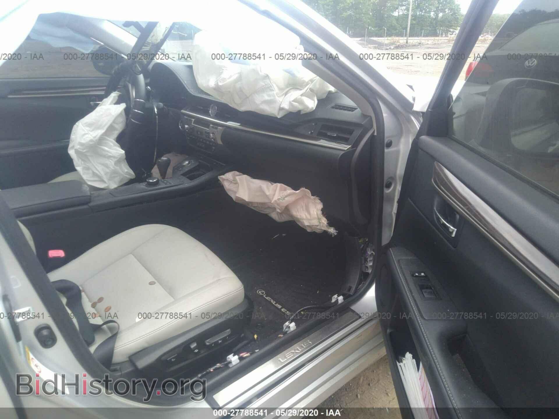 2013 LEXUS ES 350 - VIN: JTHBK1GG0D2033116 - Фото 5